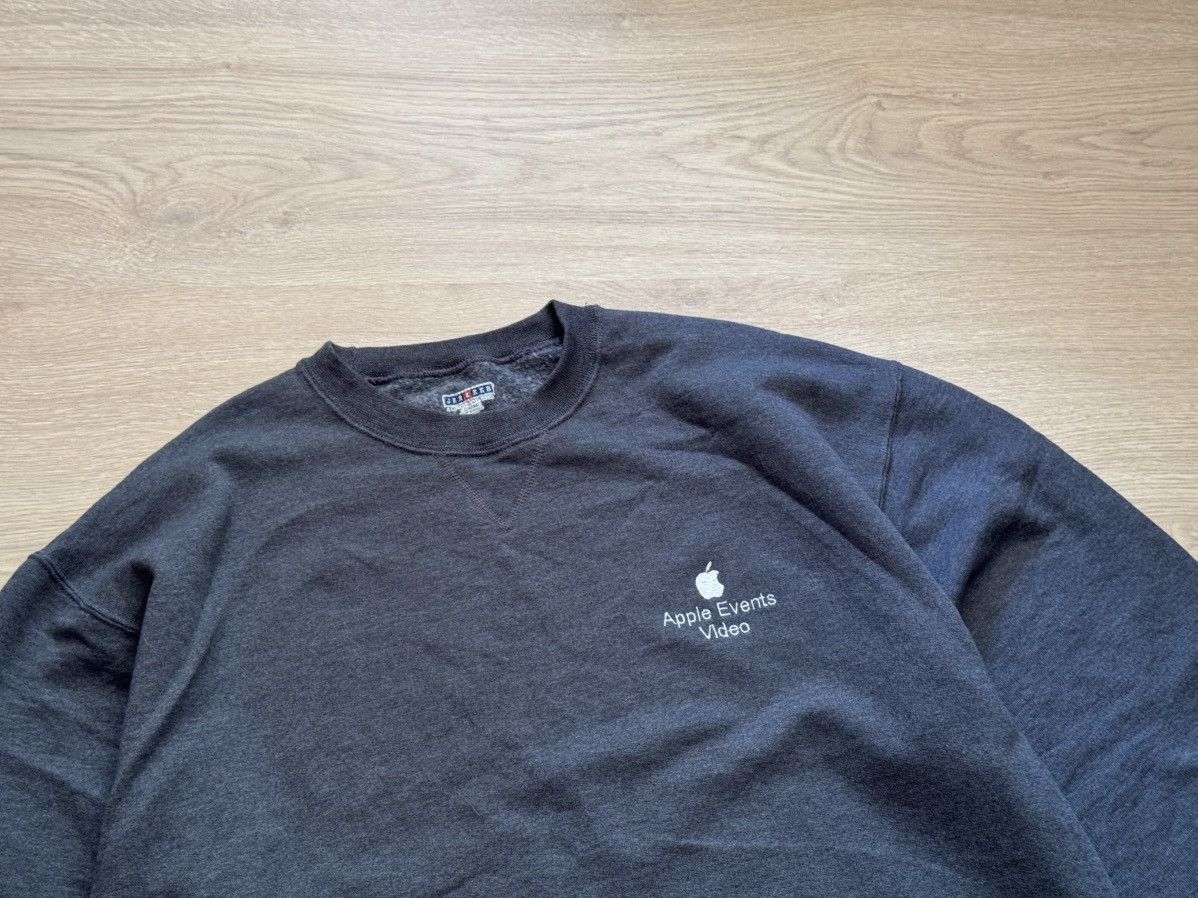 Apple Vintage 00’s Jerzees y2k Apple Events Video Sweatshirt Size US L / EU 52-54 / 3 - 2 Thumbnail