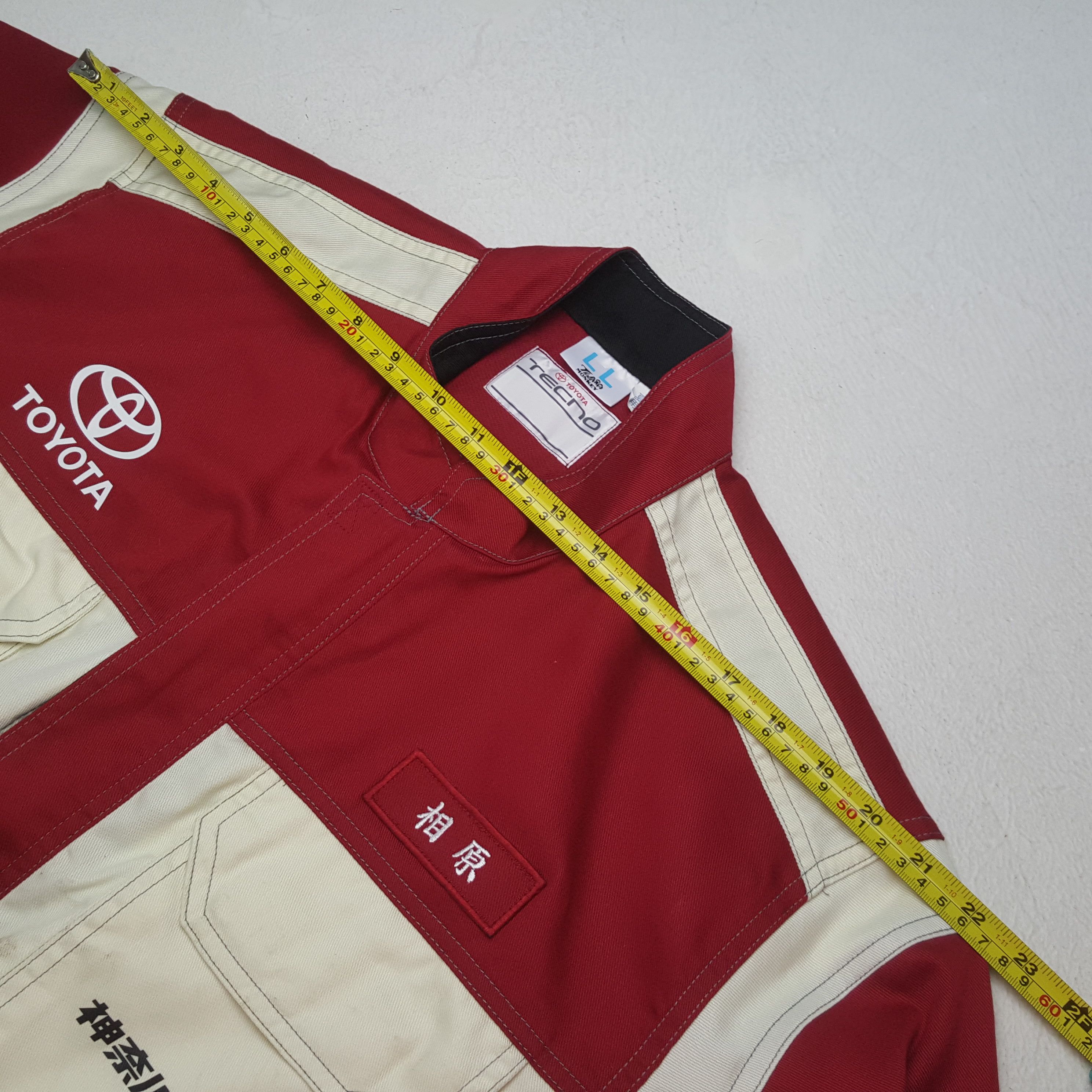 Japanese Brand Vintage Toyota Japanese Motorsport Racing Coverall RR19 Size US M / EU 48-50 / 2 - 9 Thumbnail