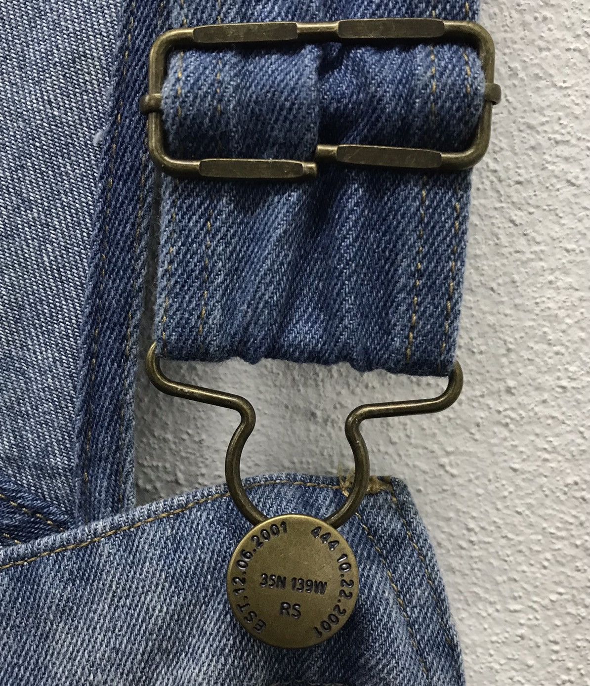 Japanese Brand × Vintage Vintage Rivet&Surge Overall Size US 36 / EU 52 - 5 Thumbnail