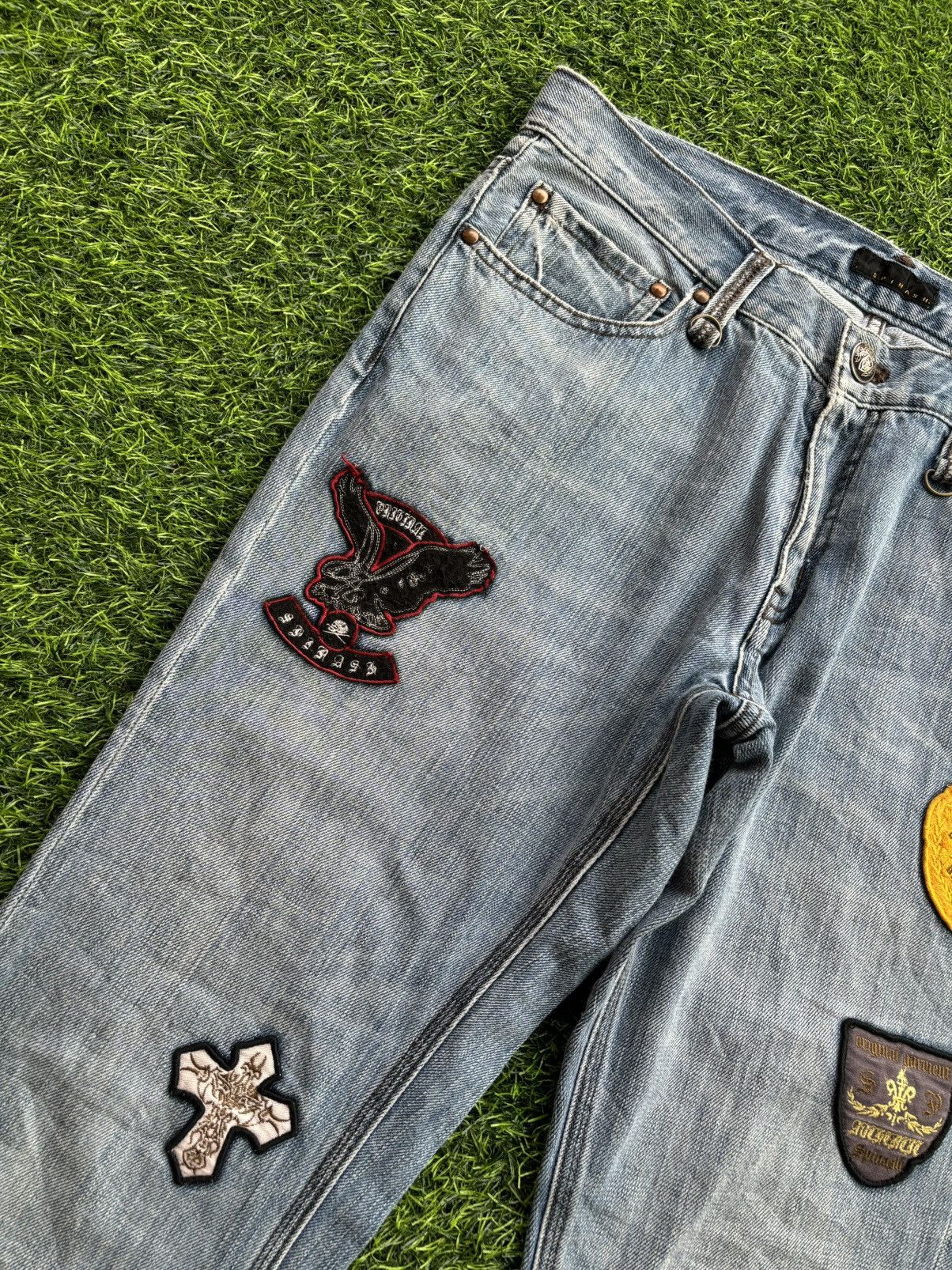 Hysteric Glamour Y2k Spinash Ifsixwasnine Style Bootcut Jeans Size US 33 - 6 Thumbnail