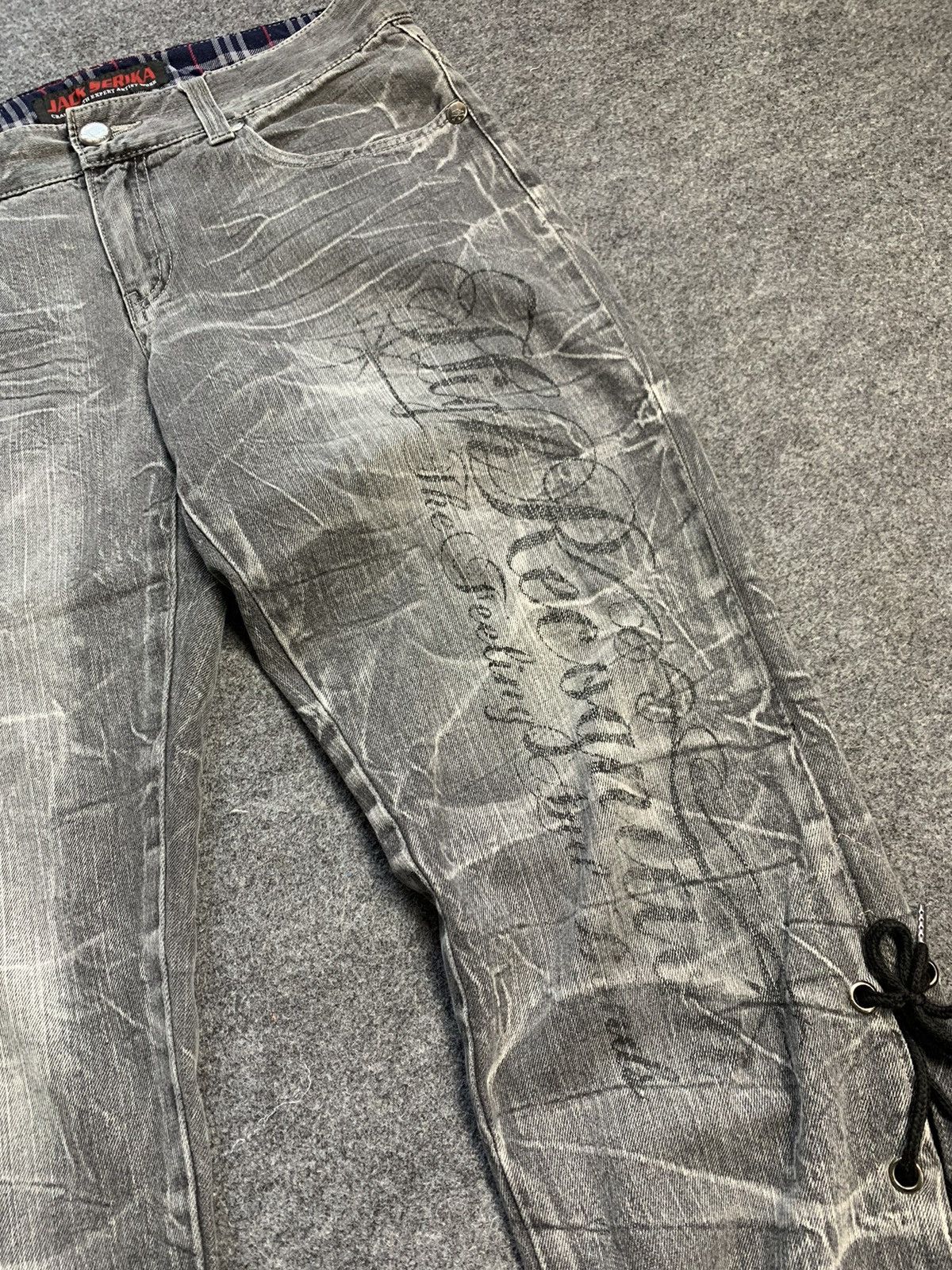 If Six Was Nine × Japanese Brand Flare laces up jack serika japanese brand pant Size US 34 / EU 50 - 4 Thumbnail