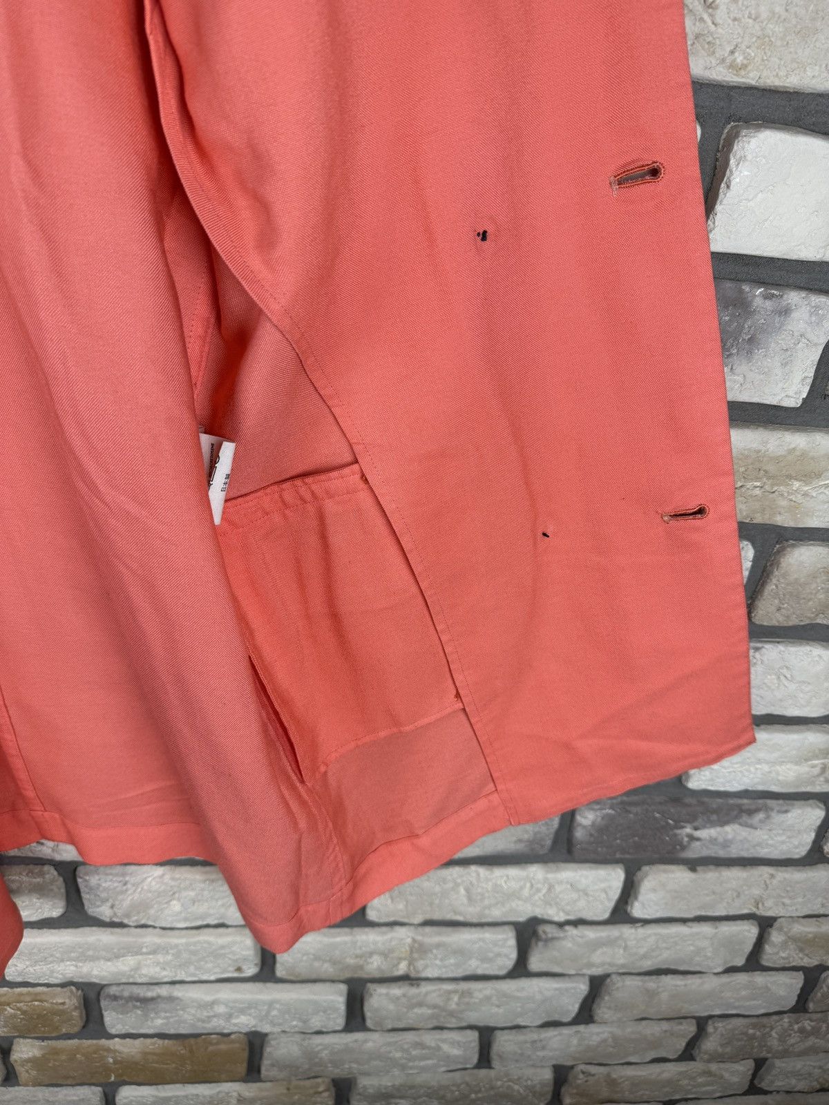 Japanese Brand × Vintage × Yohji Yamamoto Very rare oversize jacket trench coat Yohji Yamamoto Size M / US 6-8 / IT 42-44 - 9 Thumbnail
