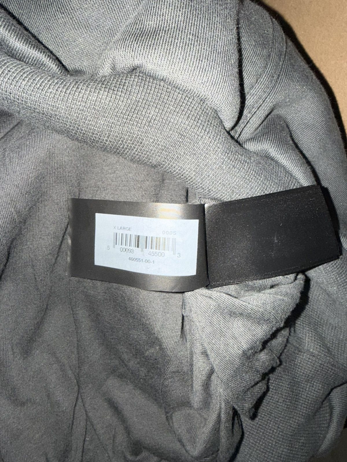 Gap × Kanye West × Yeezy Yeezy Gap Dove Black Hoodie XL Size US XL / EU 56 / 4 - 5 Thumbnail