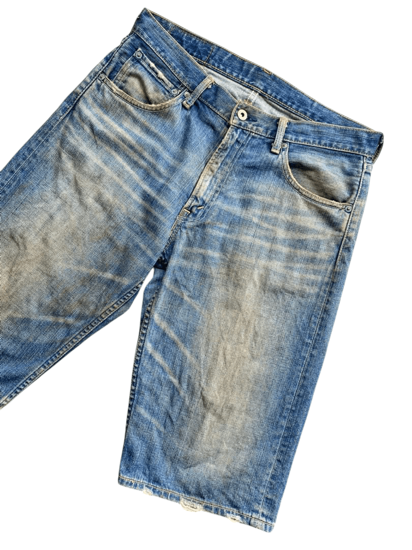 Levi's Levi's Distessed Denim Short Pants Size US 32 / EU 48 - 5 Thumbnail