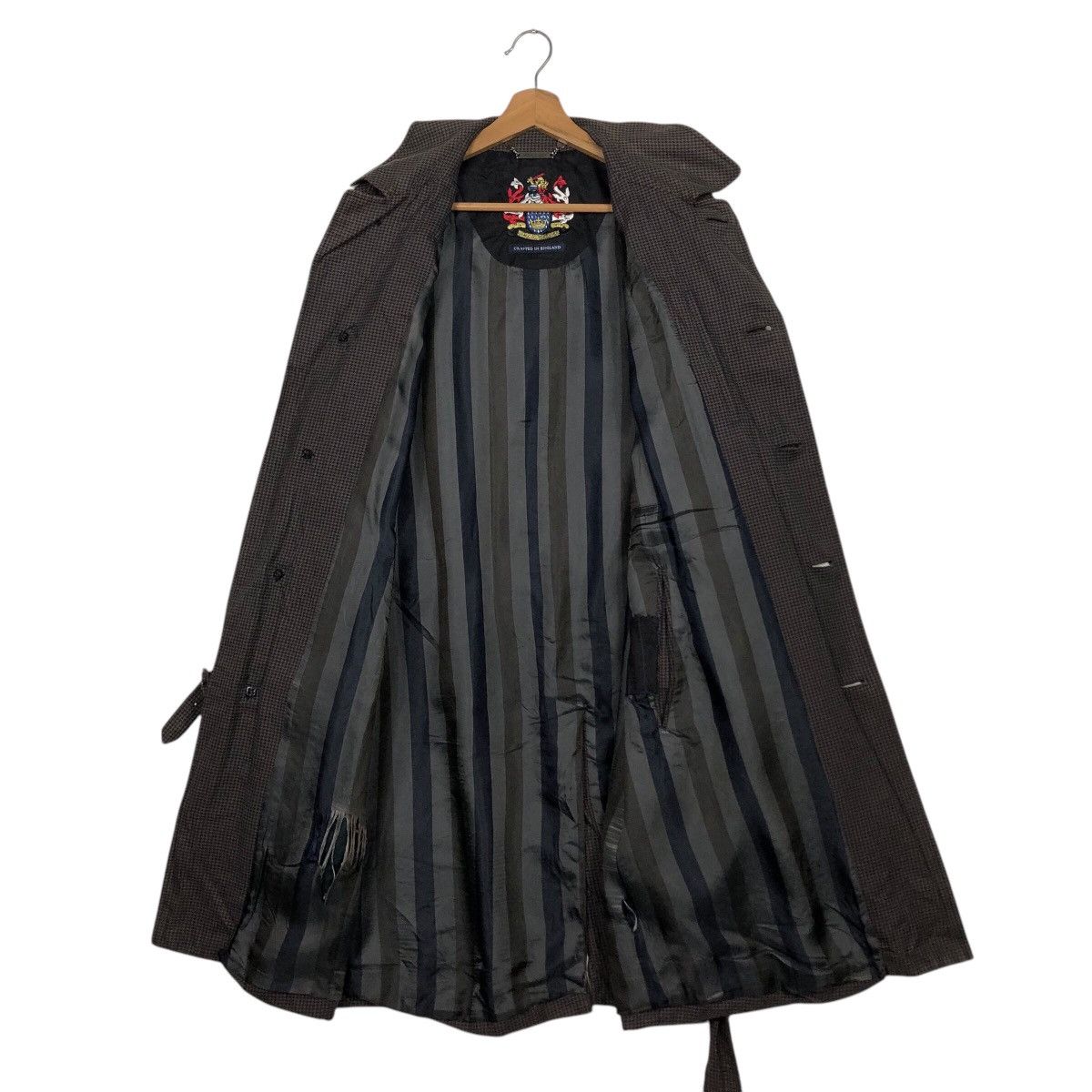 Aquascutum × Vintage 📌Vintage Long Jacket Belted Aquascutum Made in England Size US M / EU 48-50 / 2 - 14 Thumbnail