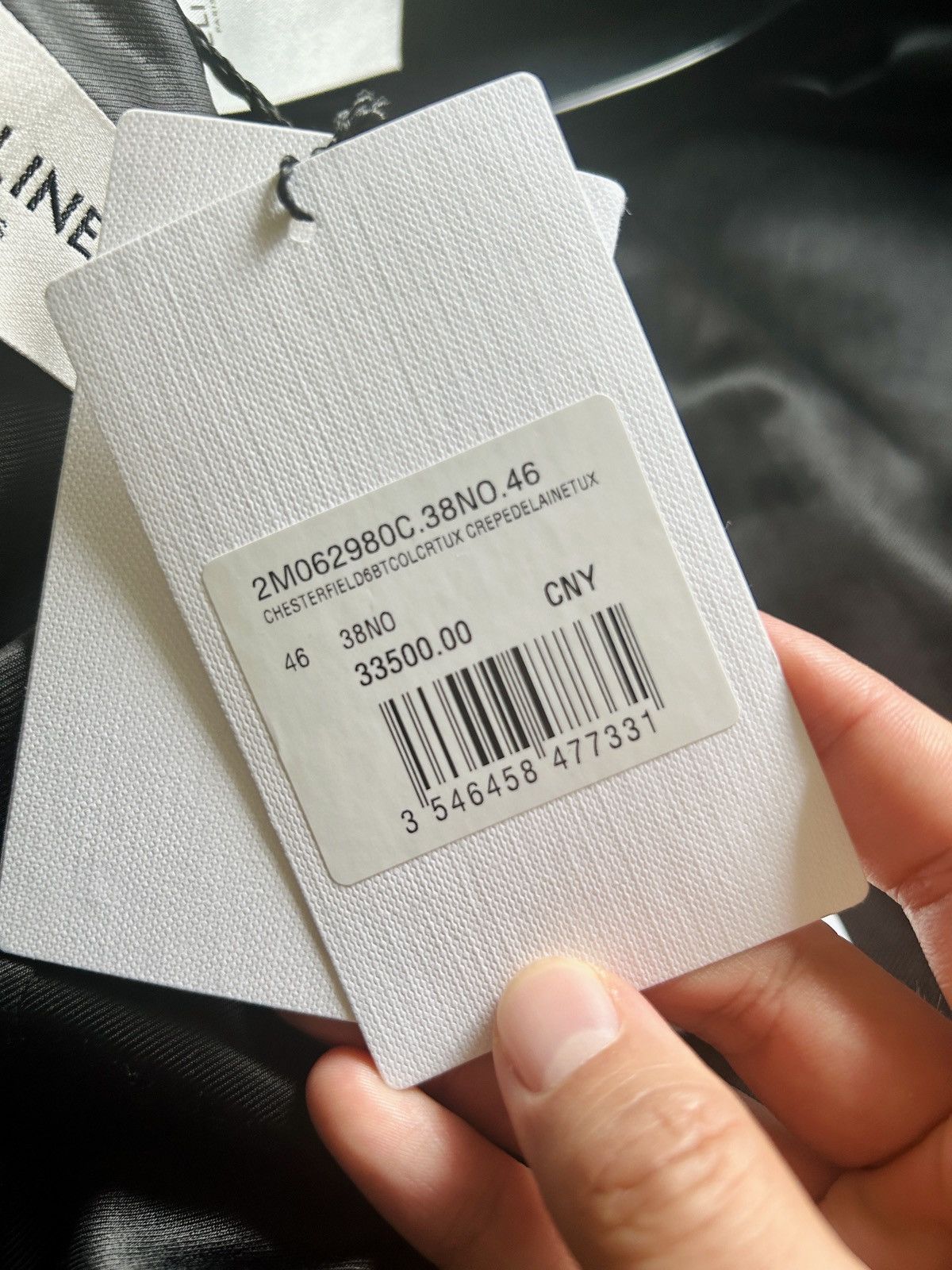 Celine CELINE BY HEDI SLIMANE 19SS CHESTERFIELD LE SMOKING TUEXDO Size US S / EU 44-46 / 1 - 10 Thumbnail