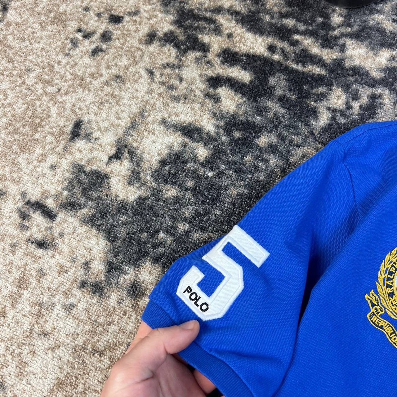 Polo Ralph Lauren Polo Ralph Lauren Luxury Big Logo Chief Keef Rugby T-Shirt Size US M / EU 48-50 / 2 - 4 Thumbnail
