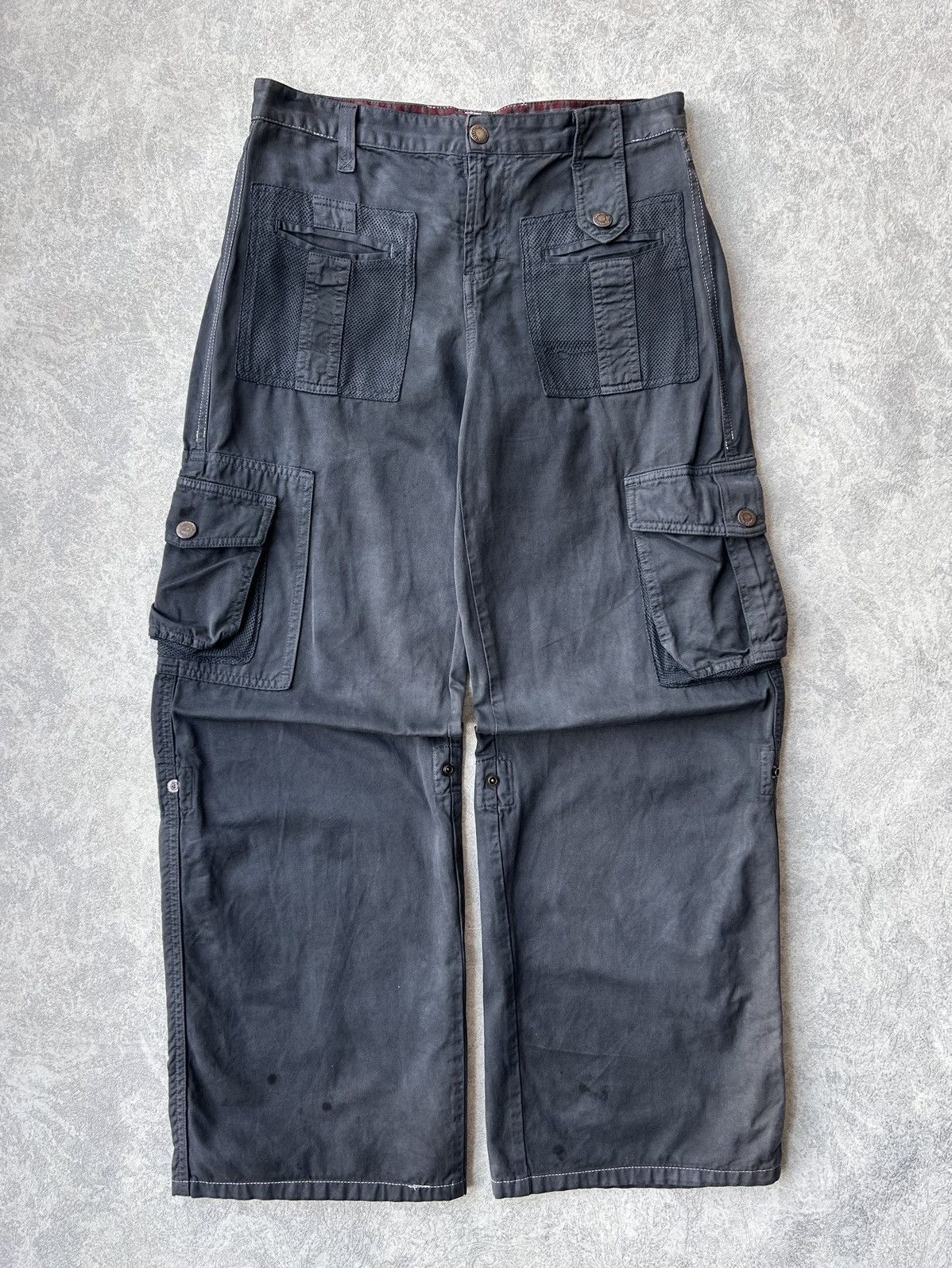 Dolce & Gabbana 2003 D&G Multi Pocket Tactical Military Pants Size US 28 / EU 44 - 1 Thumbnail