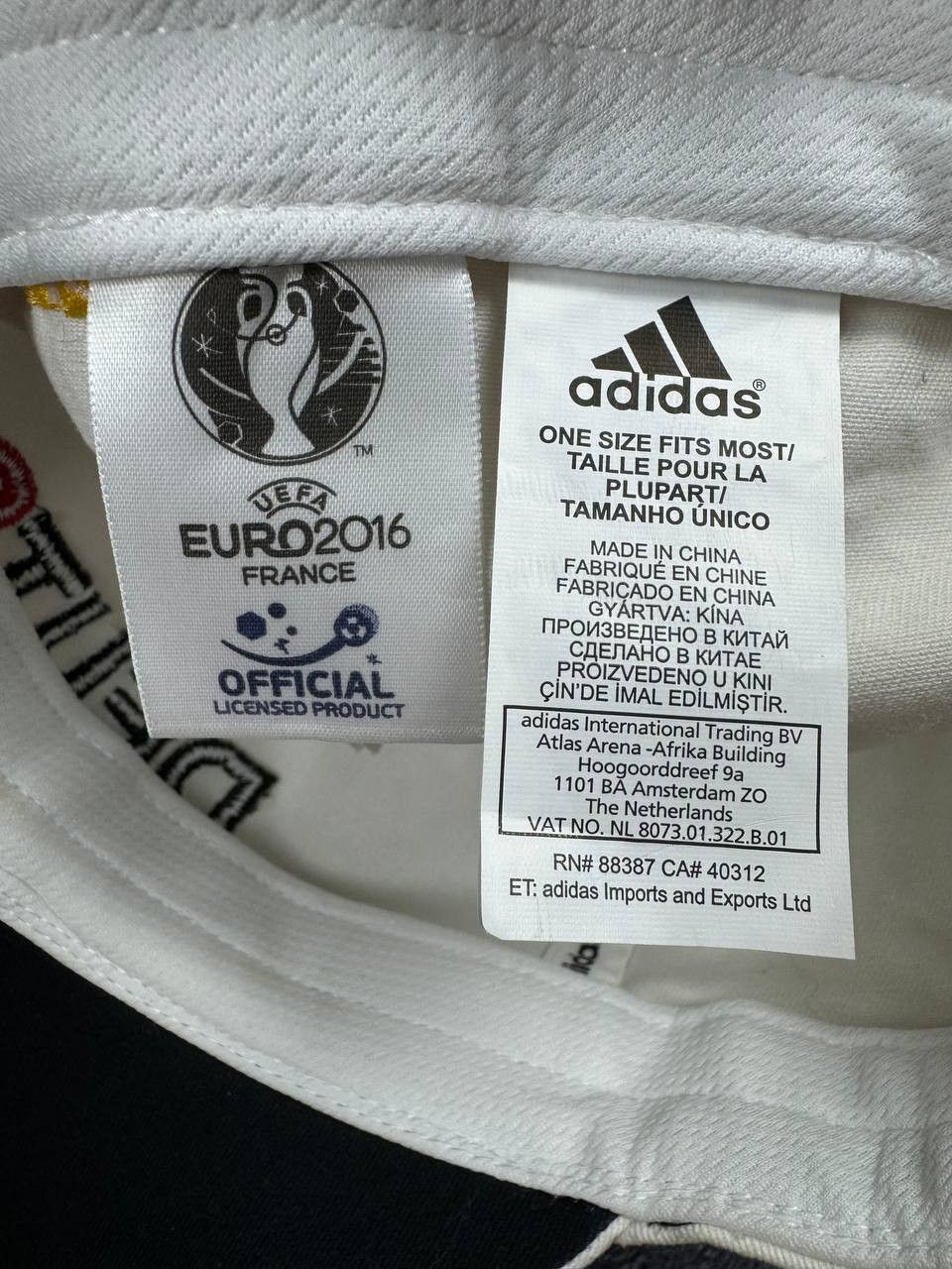 Adidas Germany Football Soccer Cap euro 2016 Size ONE SIZE - 8 Thumbnail