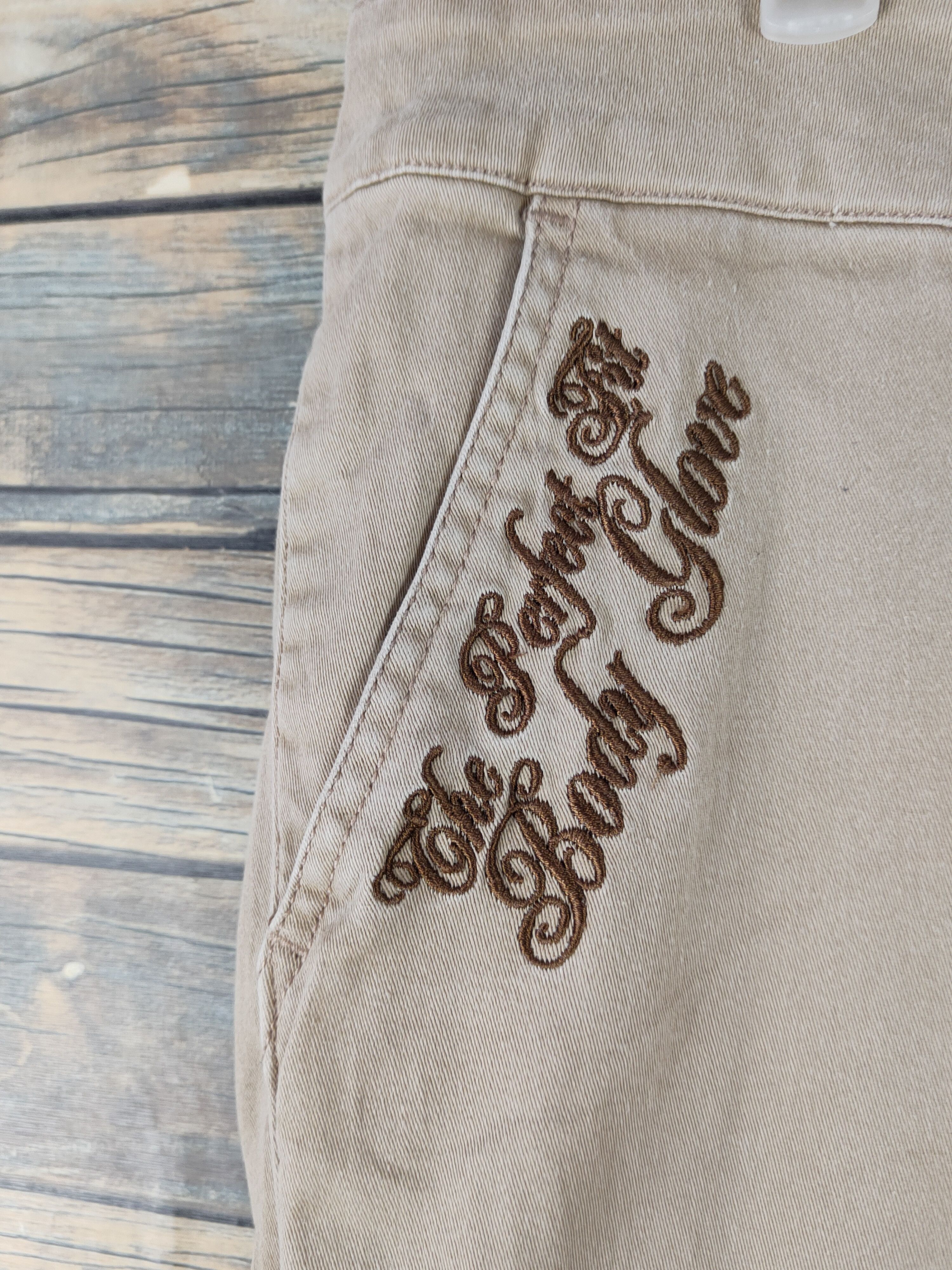 Body Glove DL Body Glove Beige Multipocket Cargo Pants #1941 Size 36" / US 14 / IT 50 - 3 Thumbnail