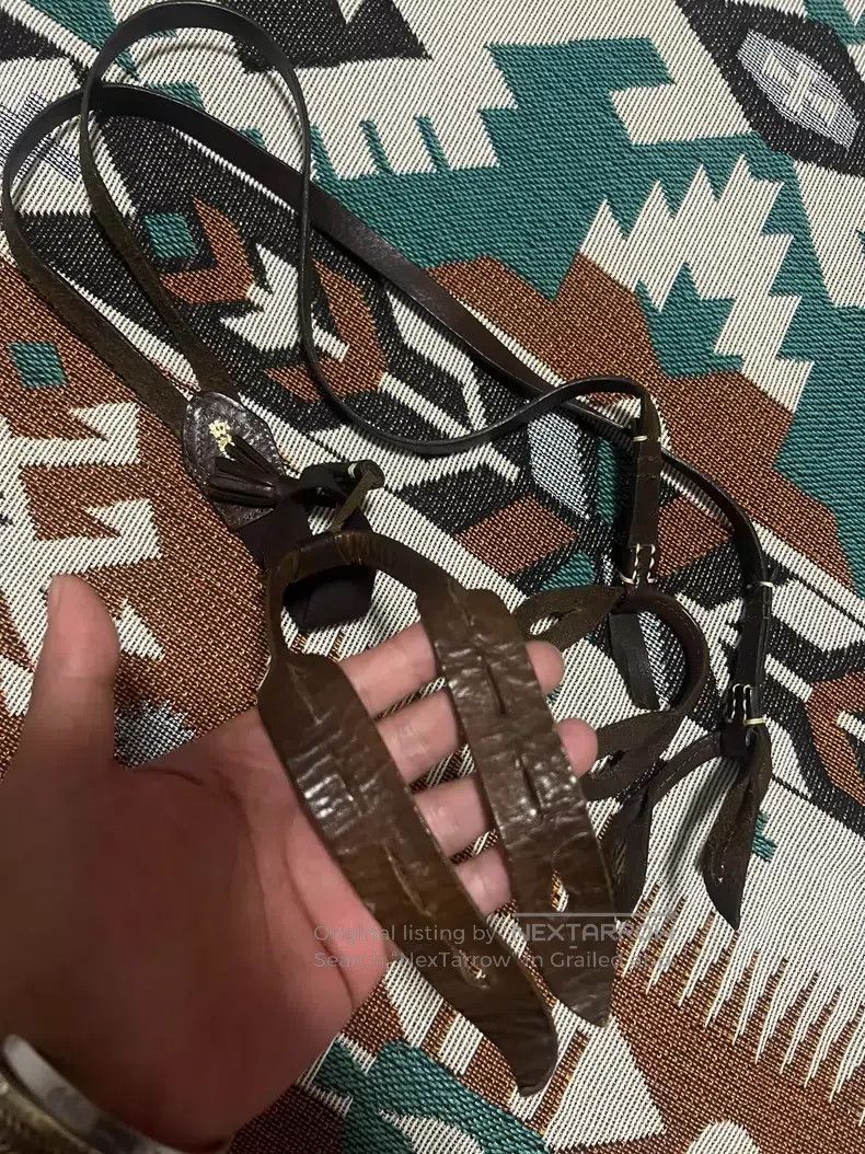 Kapital Kapital Size 120 Leather strap Size ONE SIZE - 5 Thumbnail