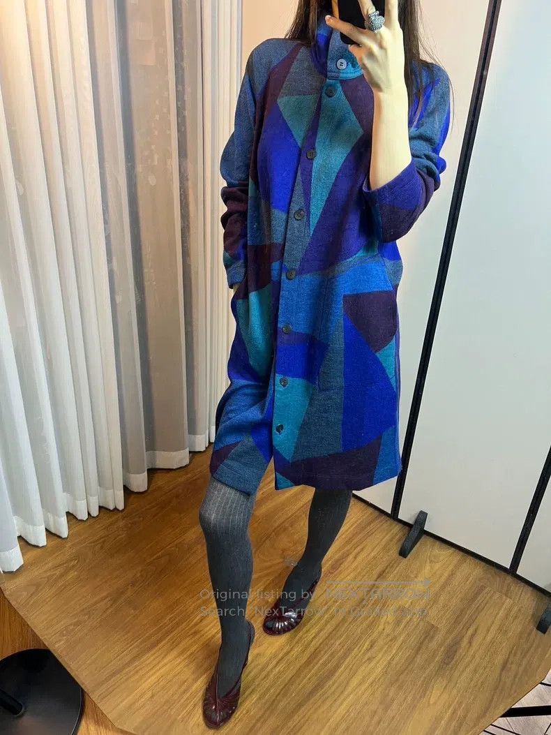 Issey Miyake Issey Miyake Wool Jacket Dress Size M / US 6-8 / IT 42-44 - 9 Thumbnail