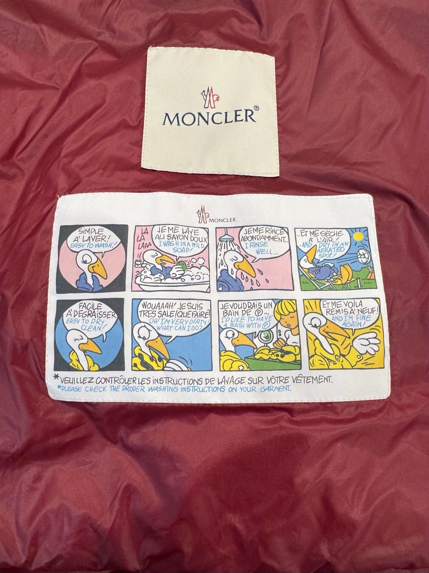 Moncler Moncler Chalain women's red cape-style down jacket Size S / US 4 / IT 40 - 7 Thumbnail