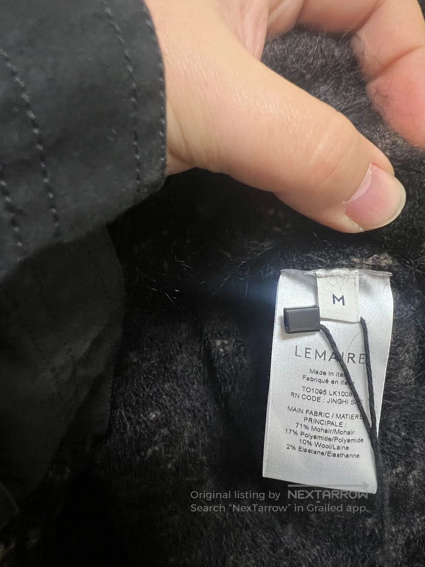 Lemaire Lemaire Black Mohair Sweater Pullover. Size US M / EU 48-50 / 2 - 9 Thumbnail