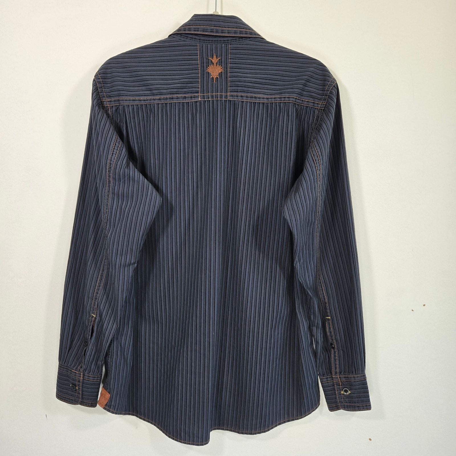 Pronto Uomo Pronto Uomo BLUE Men's Shirt. Size Medium. Size US M / EU 48-50 / 2 - 2 Thumbnail