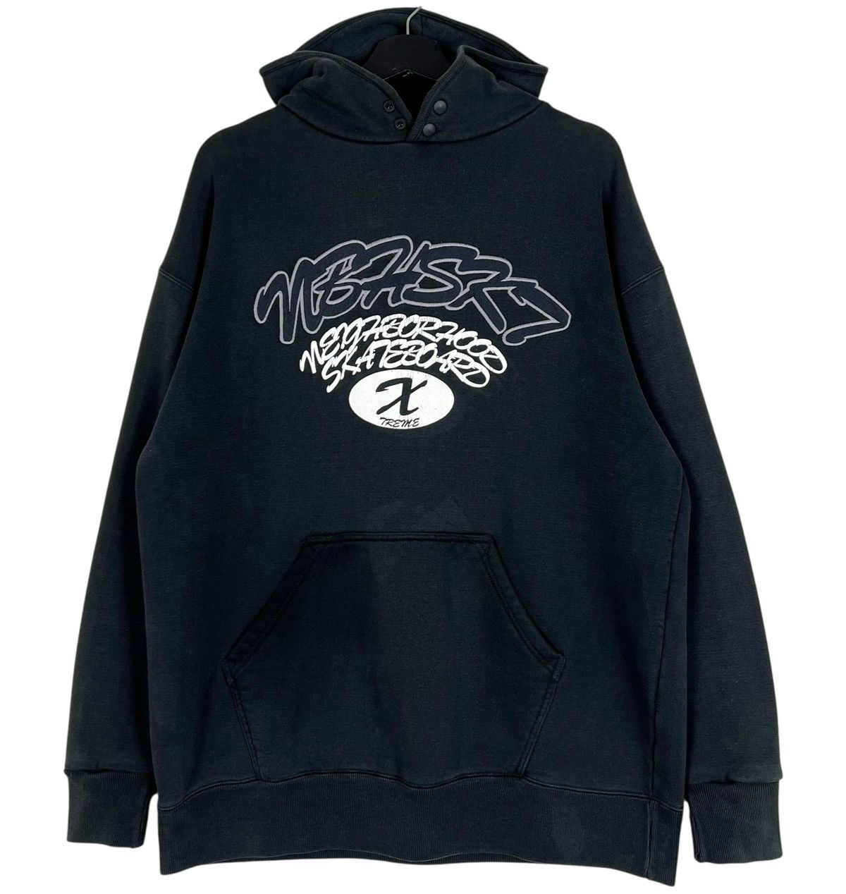Neighborhood Vintage Sunfaded NEIGHBORHOOD SKATE Hoodie Size US L / EU 52-54 / 3 - 1 Thumbnail
