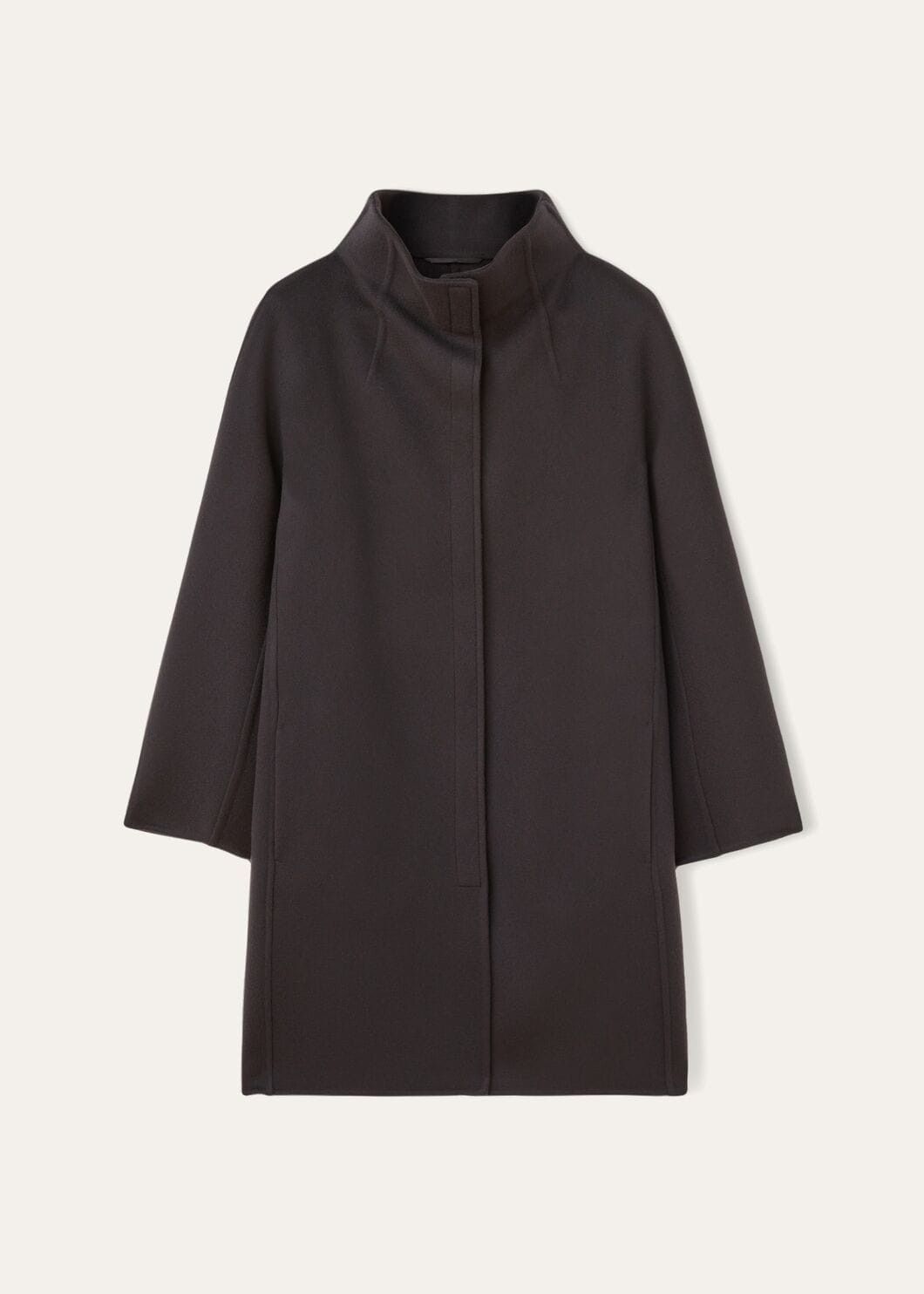 Loro Piana o1w1db10825 FAG4540 Roaden Coat in Black Size M / US 6-8 / IT 42-44 - 1 Thumbnail