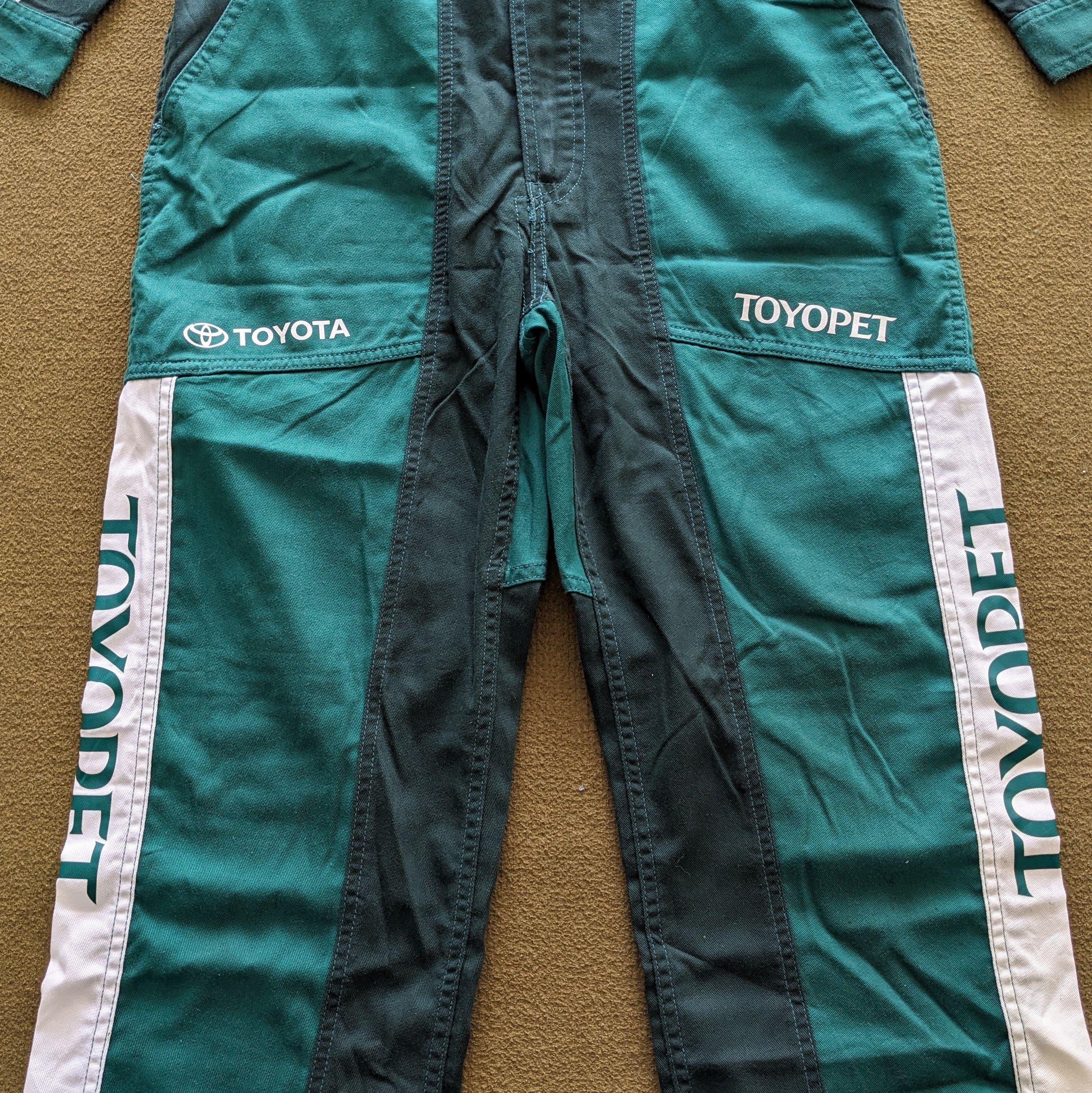 Vintage Vintage TOYOPET TOYOTA Racing Coverall Workwear Jacket Size US M / EU 48-50 / 2 - 5 Thumbnail