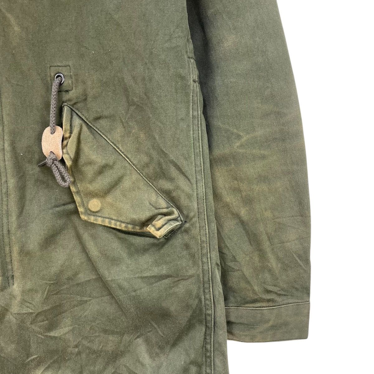 Le Grande Bleu (L.G.B.) Vintage Studious Japan Parka Fish Tail Army Jacket Size M / US 6-8 / IT 42-44 - 4 Thumbnail