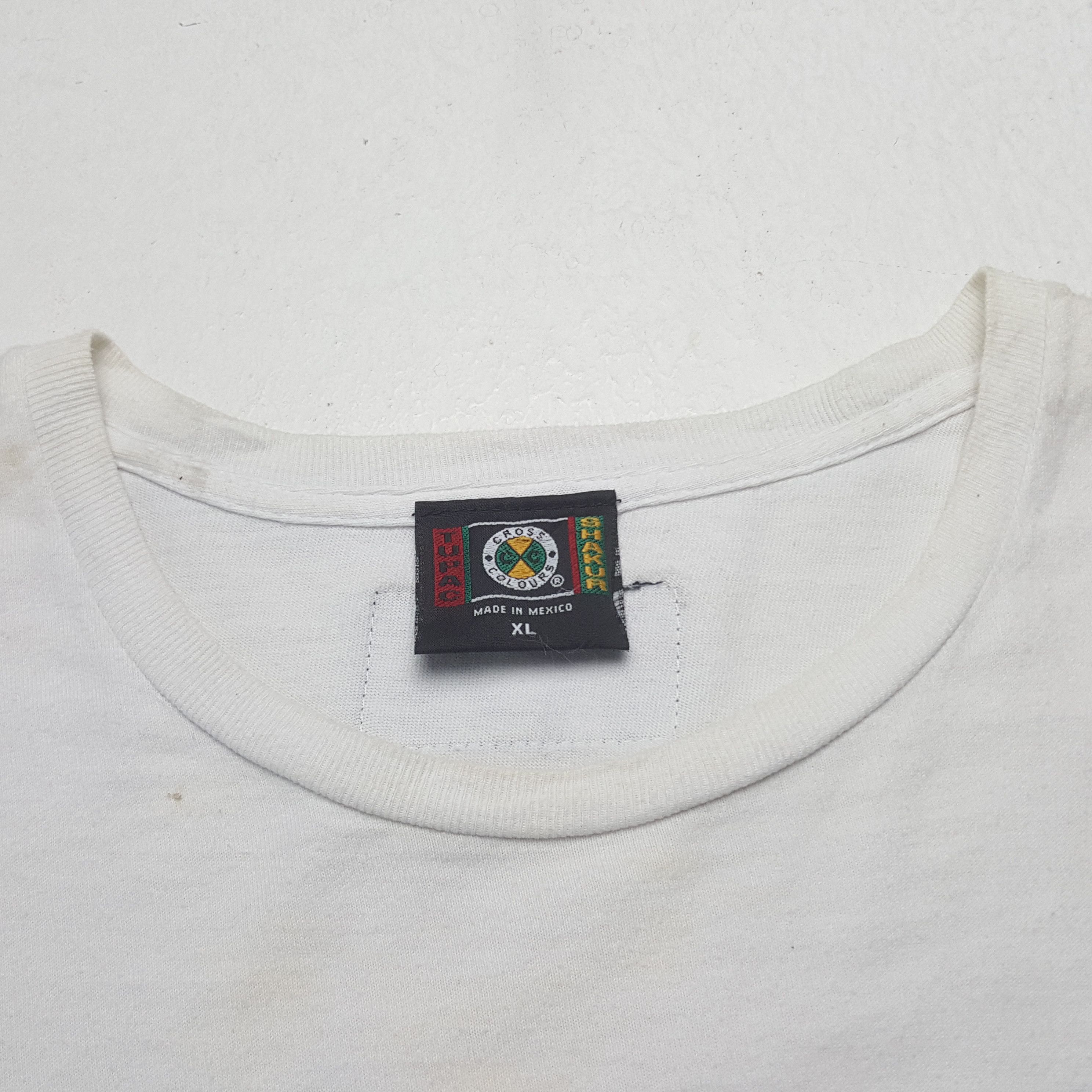 Band Tees × Vintage Vintage TUPAC SHAKUR American Rapper T-shirt Size US XL / EU 56 / 4 - 5 Thumbnail