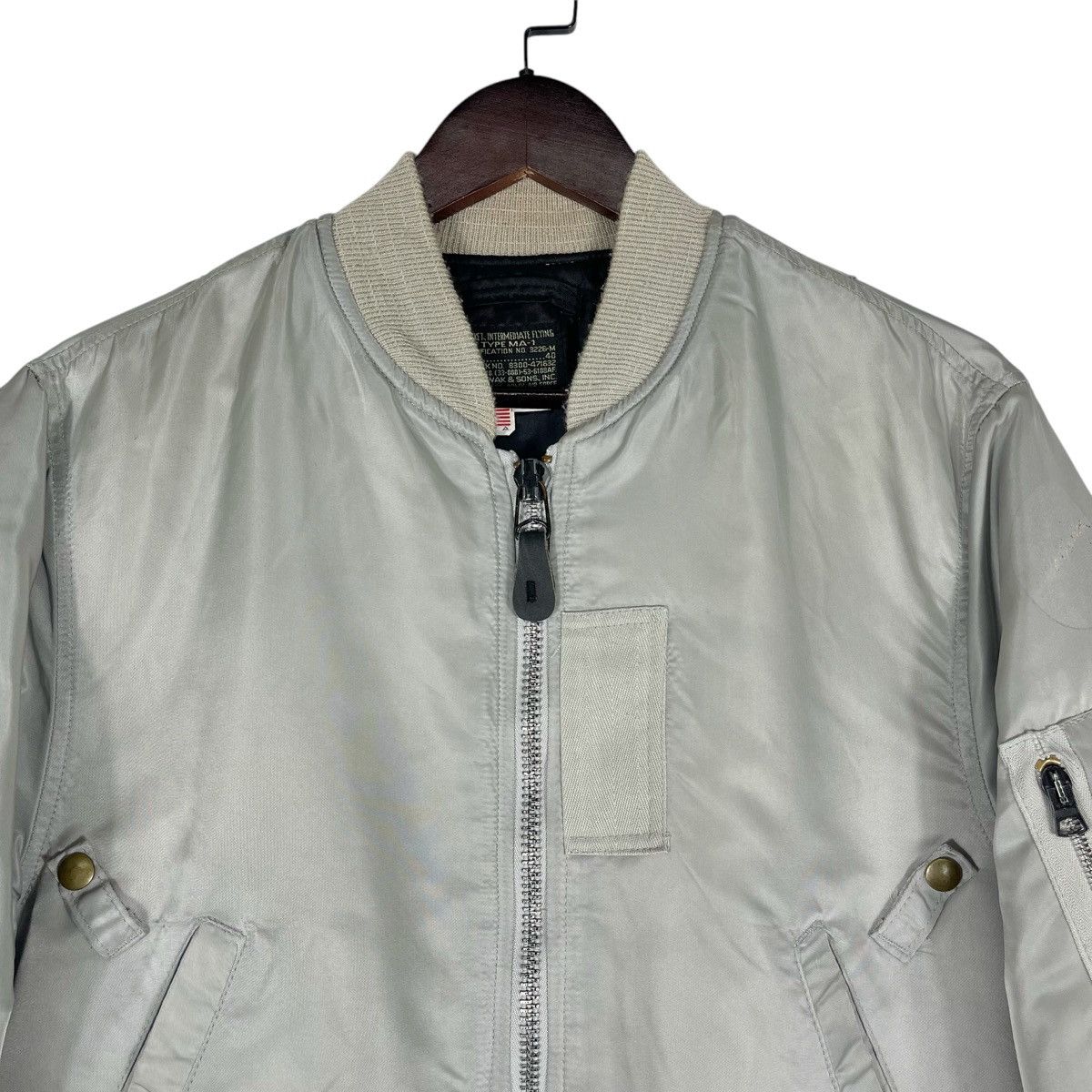 I. Spiewak And Sons Vintage 90s I. Spiewak & Sons MA-1 Flight Jacket Size US M / EU 48-50 / 2 - 5 Thumbnail