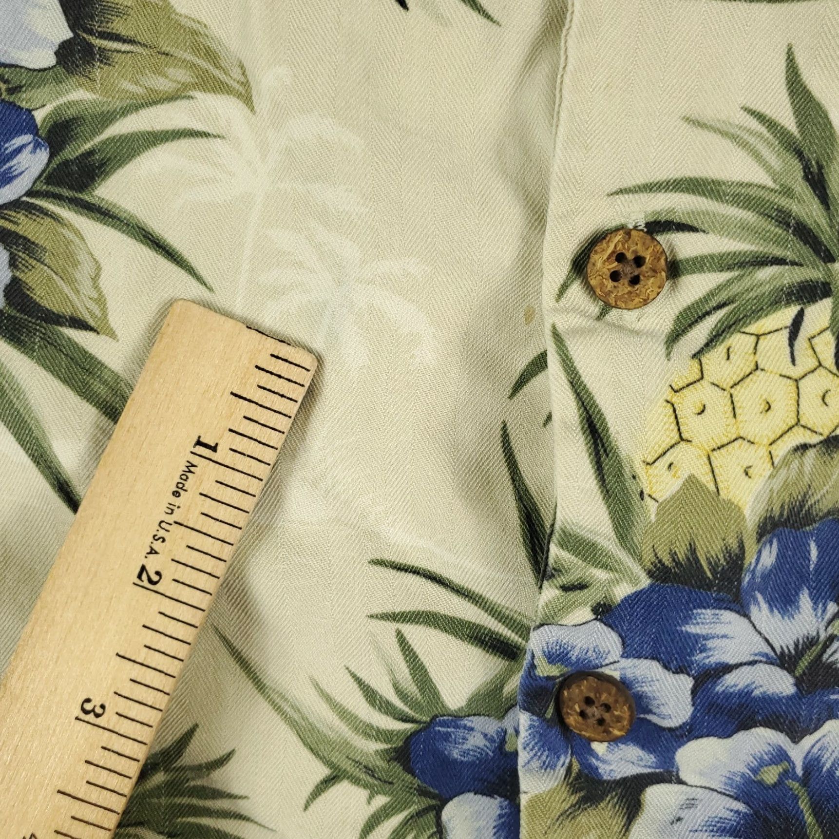 Tommy Bahama Tommy Bahama Shirt Mens Small Blue Floral Hawaiian Button-Up Short Sleeve Silk Woven Casual Classic 90s? Size US S / EU 44-46 / 1 - 3 Thumbnail