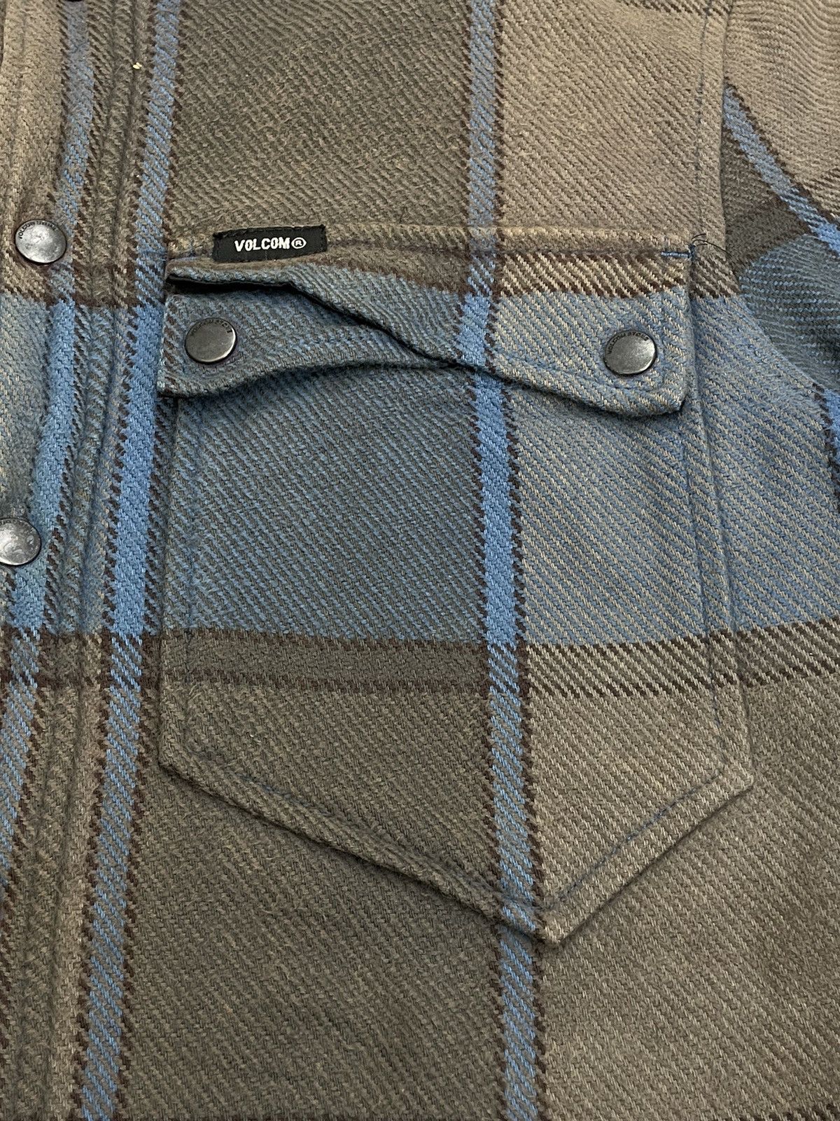 Billabong Vintage AW Season Volcom Snap Button Workwear Size US M / EU 48-50 / 2 - 8 Thumbnail