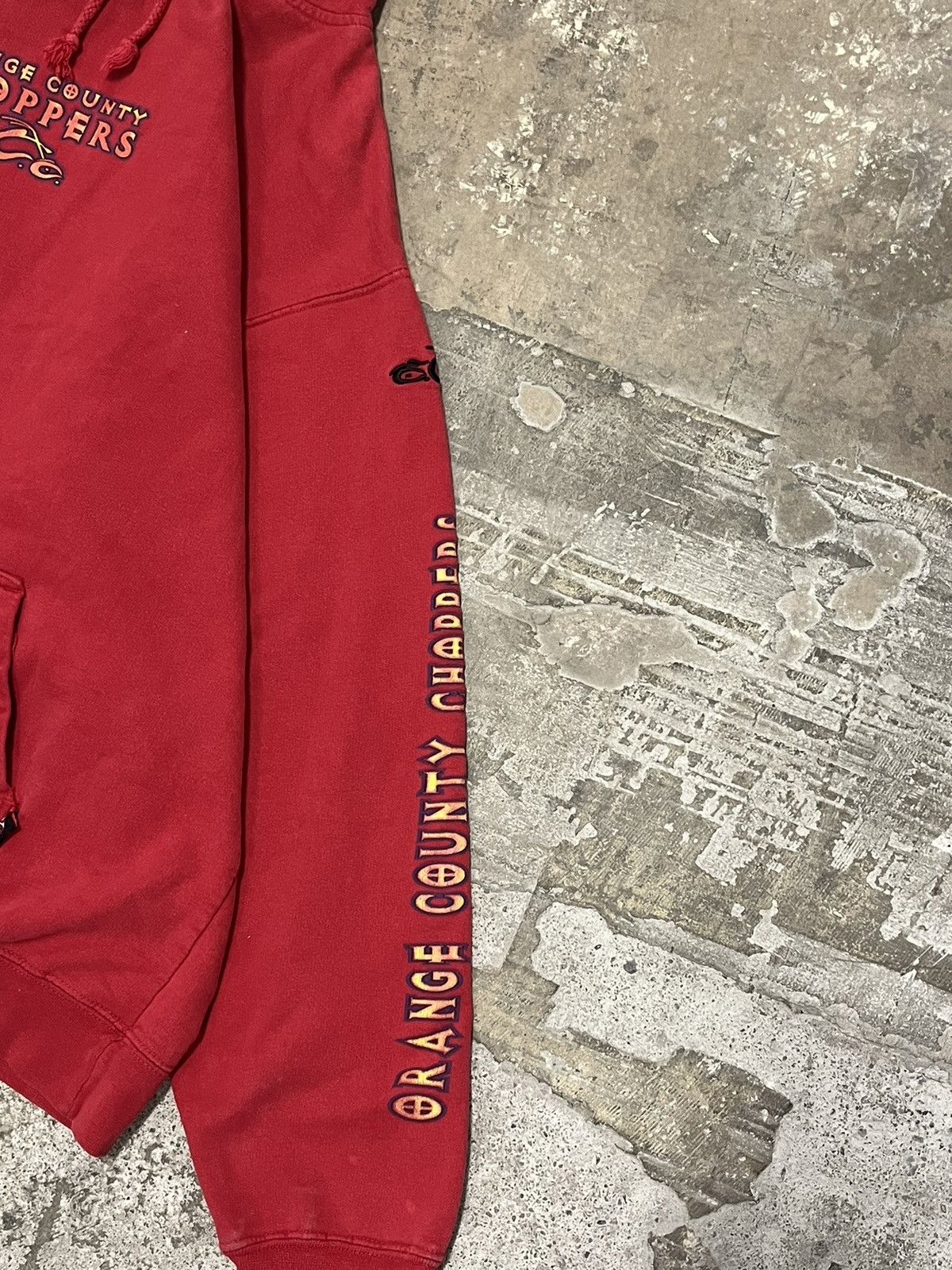 Crazy rare y2k Orange County choppers biker skater hoodie