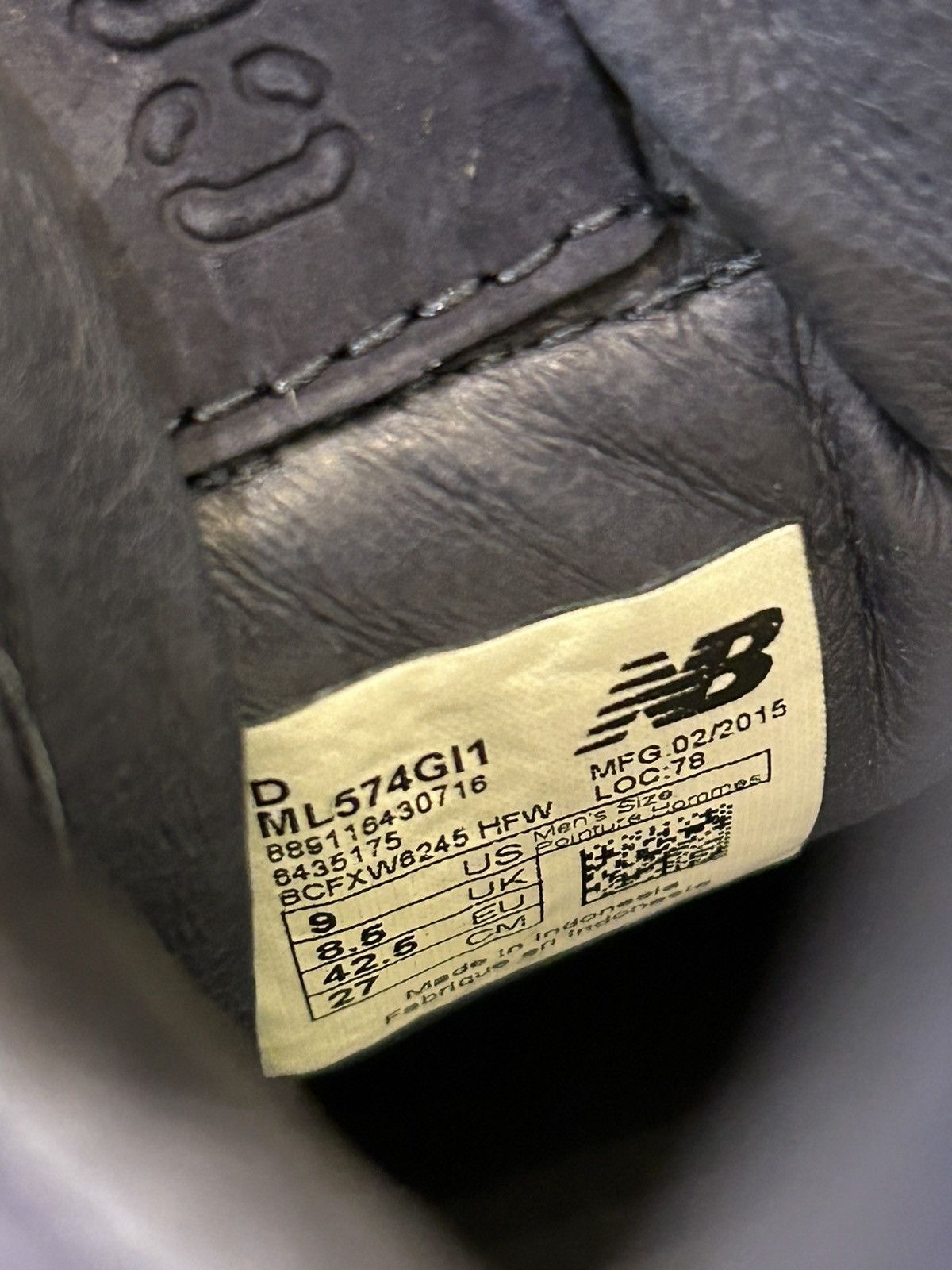 New Balance New Balance 574 X Bait X G.I. Joe ‘Cobra Commander’ Size US 9 / EU 42 - 7 Thumbnail