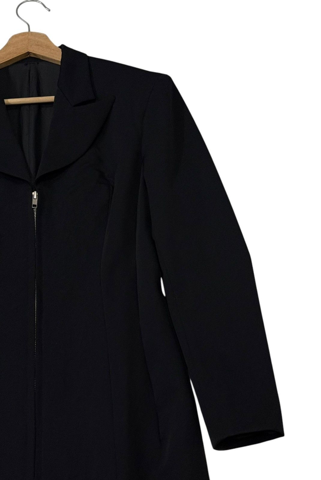 Y's Vintage Y’s By Yohji Yamamoto Full Length Zipper Wool Jacket Size M / US 6-8 / IT 42-44 - 2 Thumbnail