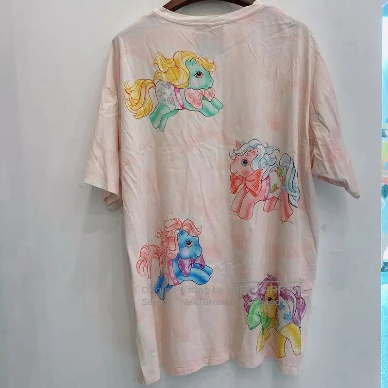 Moschino Moschino Summer Multicolor Cotton T-Shirt . Size S / US 4 / IT 40 - 2 Thumbnail