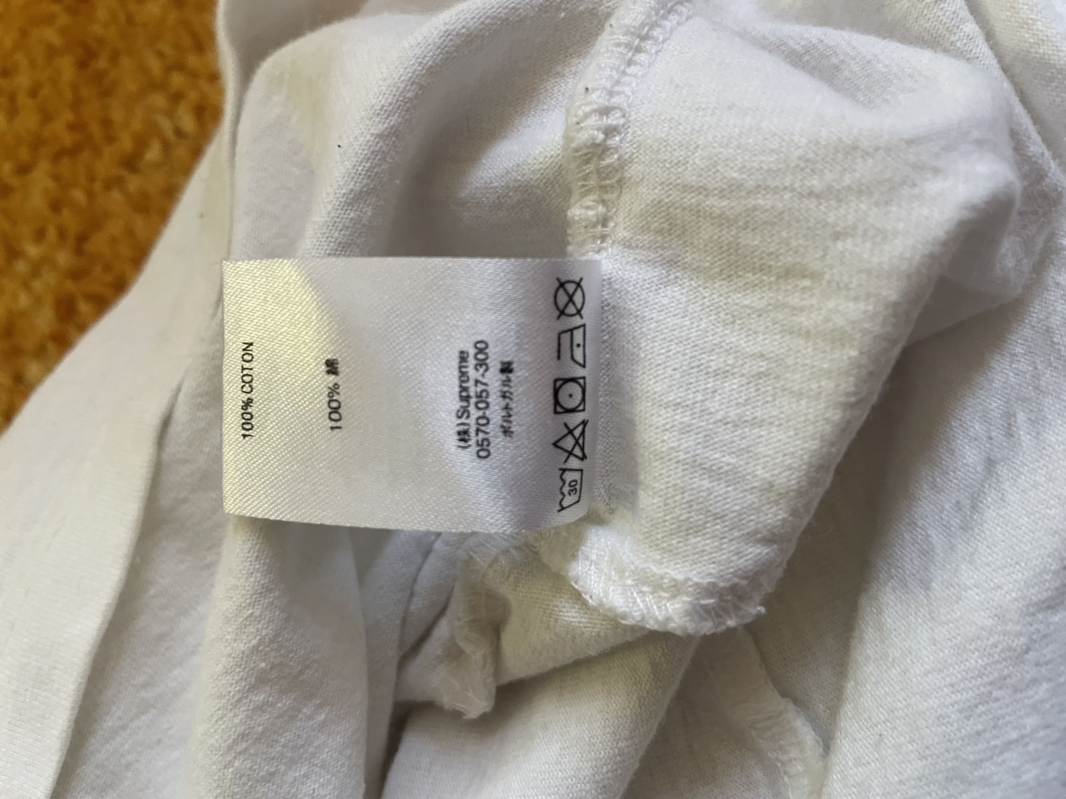 Comme des Garcons SHIRT × Supreme Supreme x Comme des Garcons Shirt Split Box Logo Tee Size US L / EU 52-54 / 3 - 8 Thumbnail