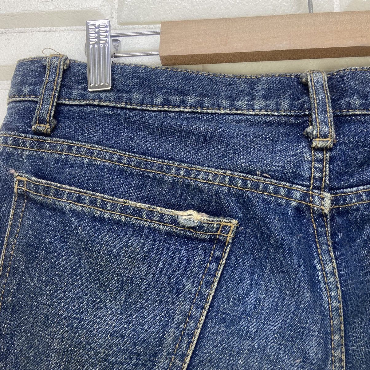 Lounge Lizard Japanese Brand Lounge Lizard Distressed Denim Size US 31 - 13 Thumbnail