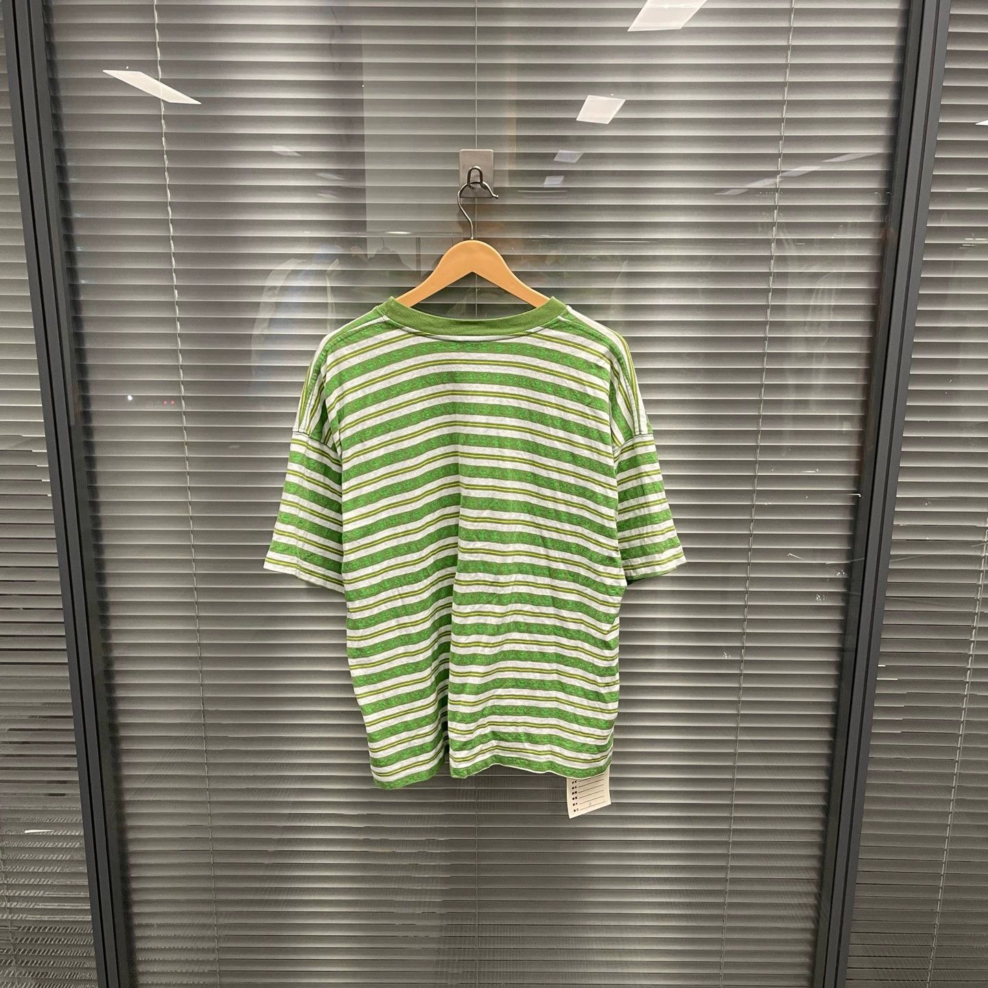Chrome Hearts Chrome Hearts Green White Stripe Embroidered Sword SS M Size US M / EU 48-50 / 2 - 2 Thumbnail