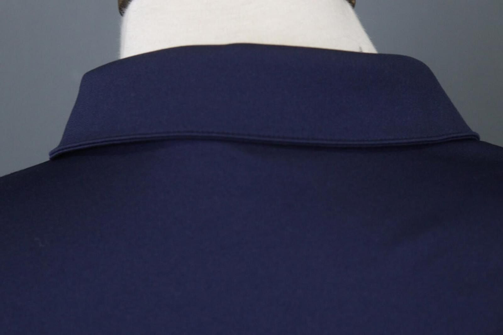 KJUS Kjus Navy Collar Fit Button Front Popover Polo Shirt Size L Size L / US 10 / IT 46 - 10 Thumbnail