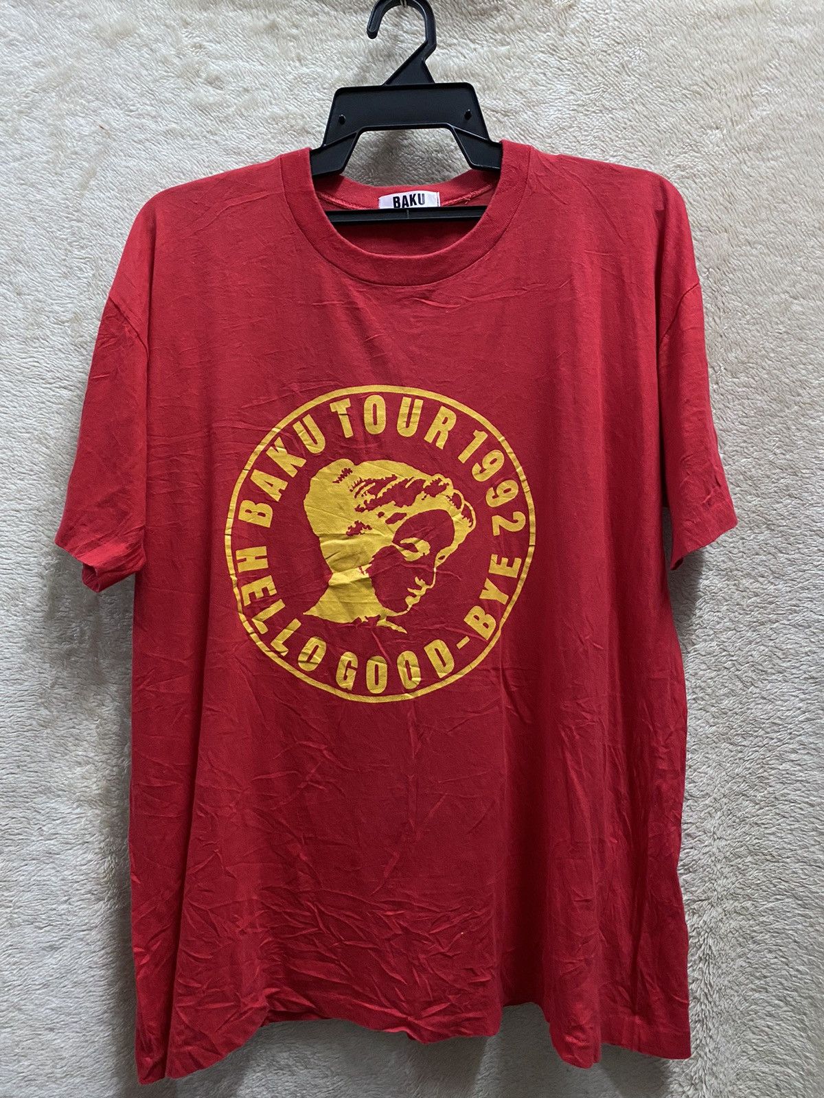 Band Tees × Japanese Brand × Vintage RARE VINTAGE BAKU TOUR 1992 Size US L / EU 52-54 / 3 - 2 Thumbnail