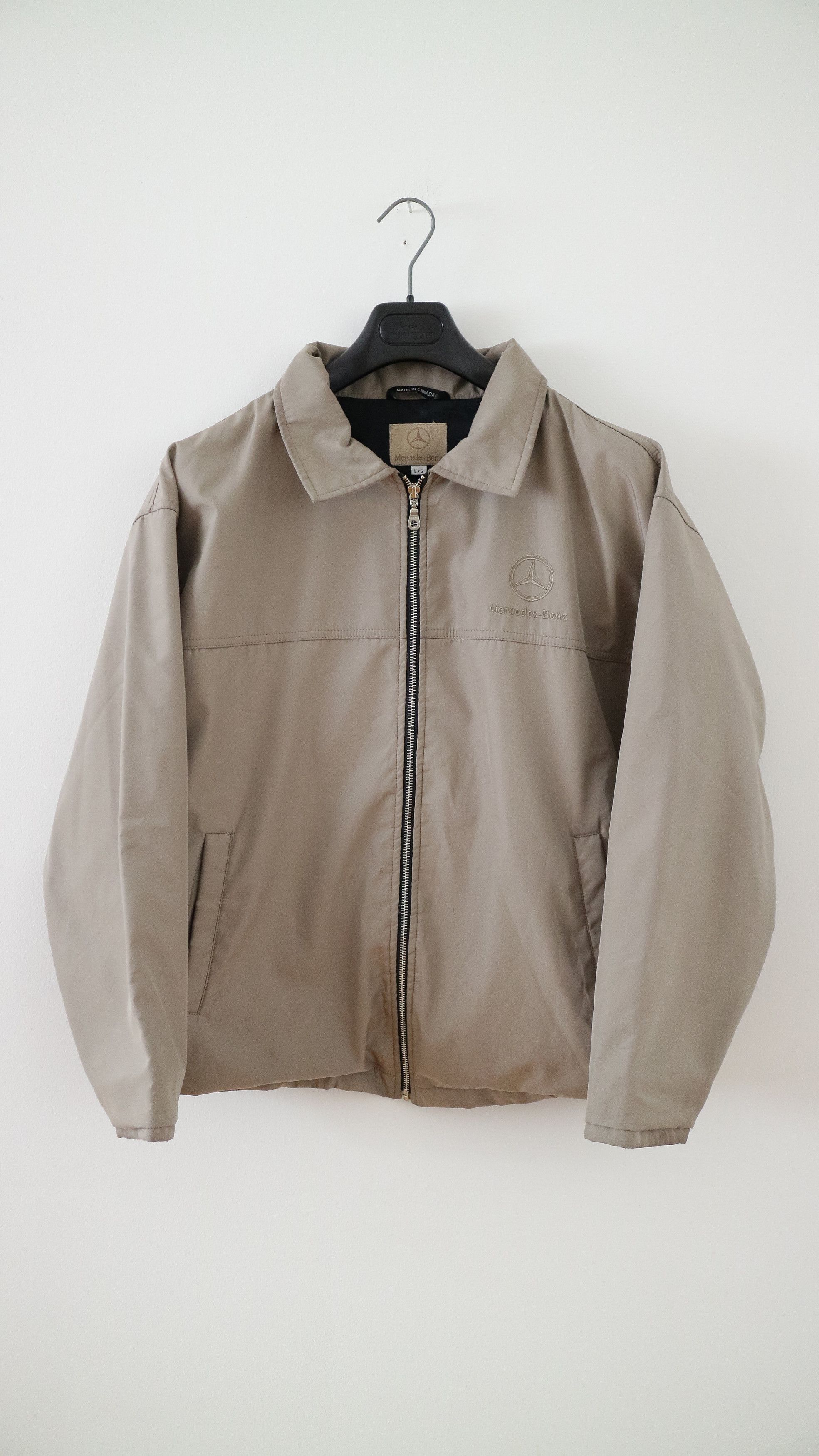 Mercedes-Benz 90’s Vintage Zip Work Blousson Size US L / EU 52-54 / 3 - 1 Thumbnail