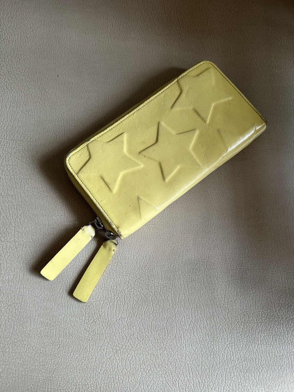 Maison MIHARA YASUHIRO Miharayasuhiro Star Embossed Leather Wallet Size ONE SIZE - 4 Thumbnail