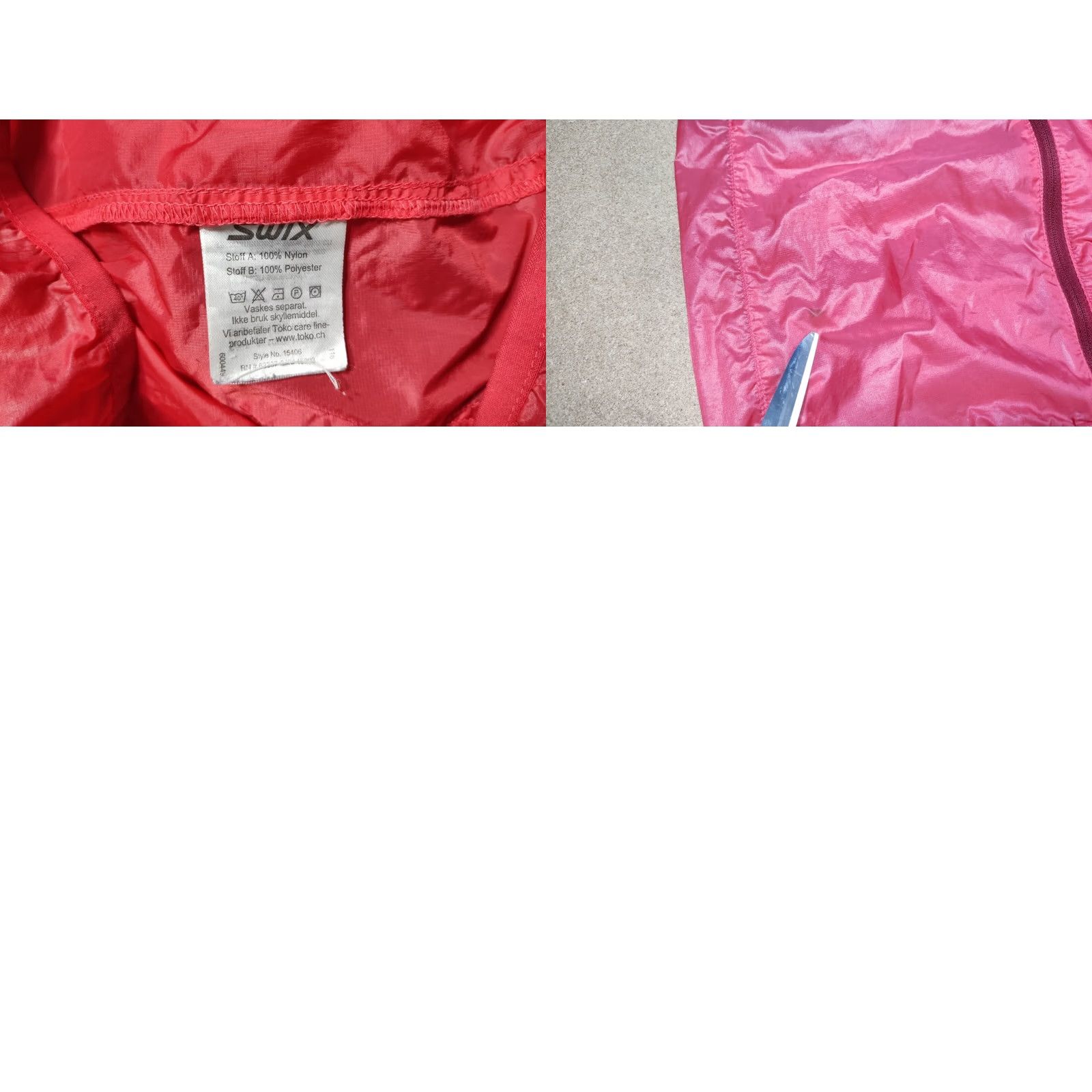 Vintage SWIX Women Pink Track Jacket Top Full Zip Lightweight Running Size S Activewear Sports Size S / US 4 / IT 40 - 9 Thumbnail