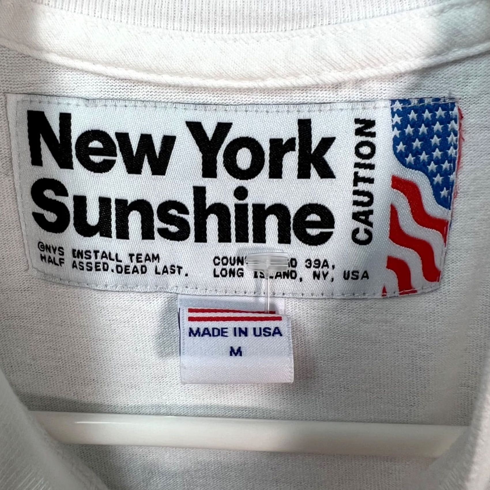 Vintage VINTAGE New York Sunshine Duryeas Sunshine Supper Club White Graphic T-Shirt Mens Size M Size US M / EU 48-50 / 2 - 3 Thumbnail