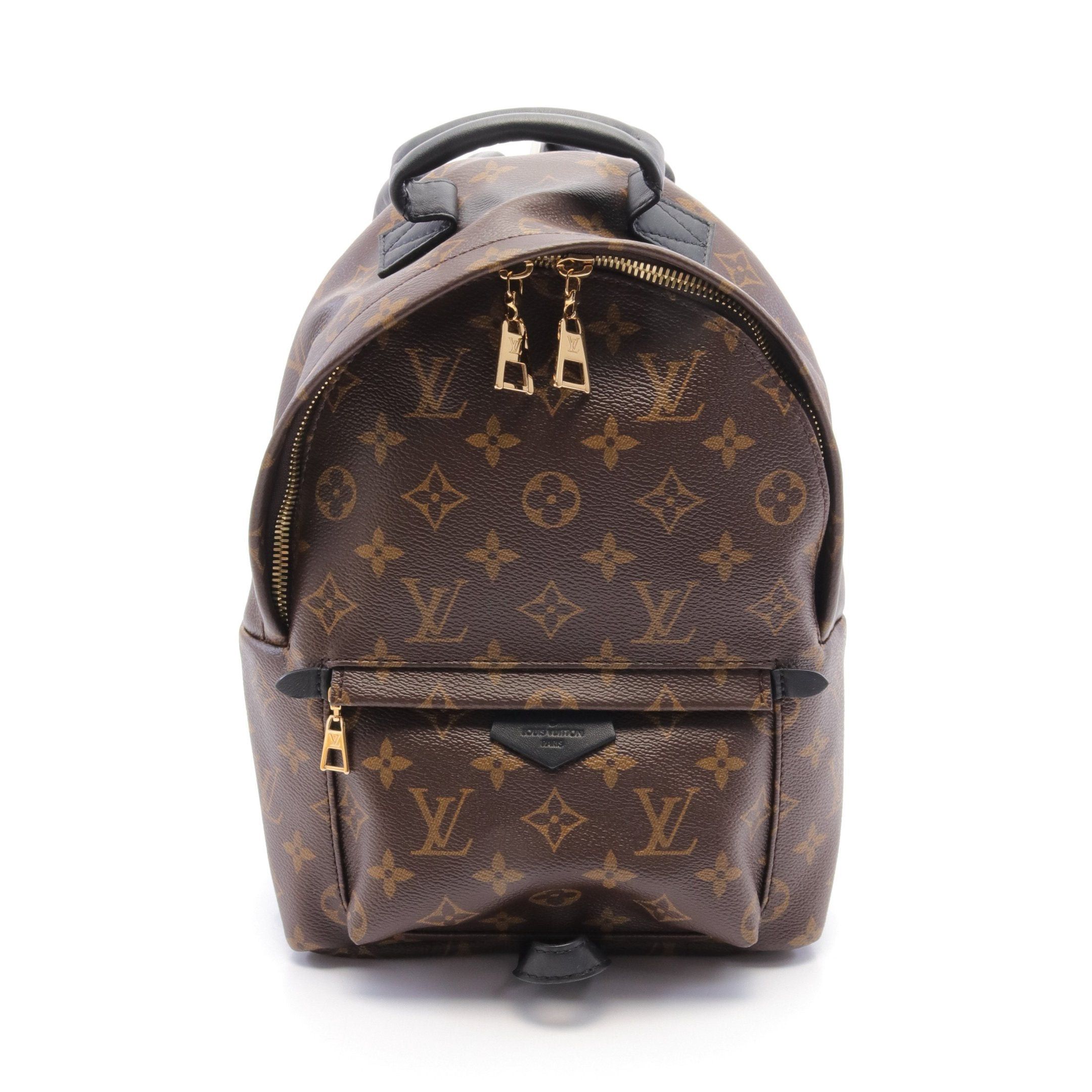 Louis Vuitton Louis Vuitton Palm Springs Pm Monogram Backpack Rucksack Leather Brown Black Size ONE SIZE - 1 Thumbnail