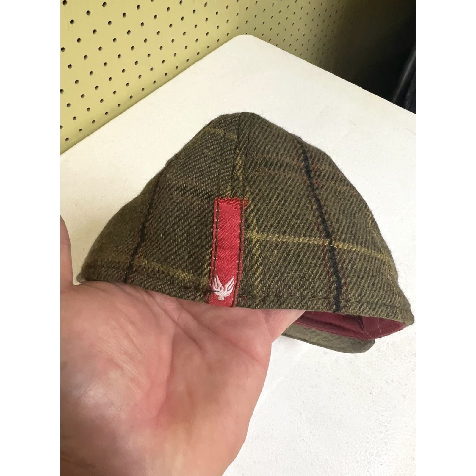 Vintage M6 Hat Cap Wool Baseball Plaid Brown Large/XL Men Cap M6 Brown Plaid Wool Blend Baseball Large/XL Hat Cap Mens Size ONE SIZE - 3 Thumbnail