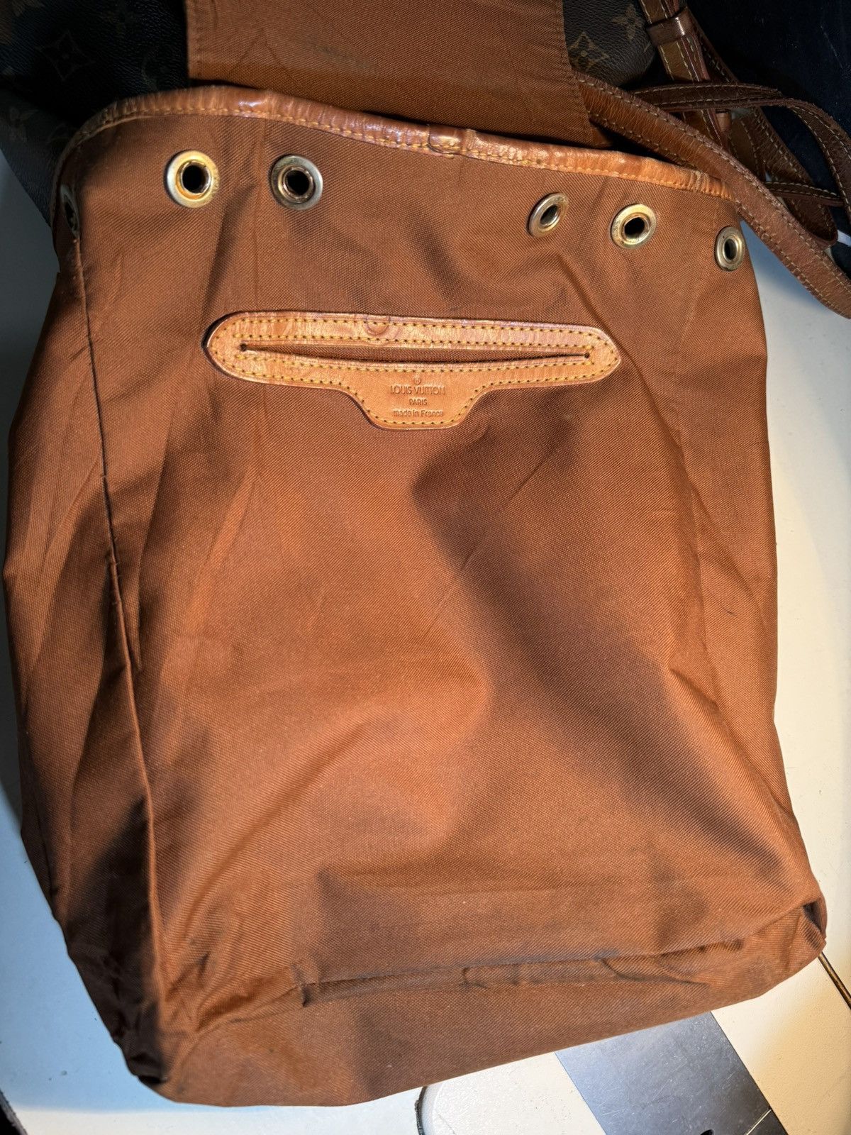 Louis Vuitton Vintage 90’s Louis Vuitton Montsouris Mini PM Bag Size ONE SIZE - 21 Thumbnail