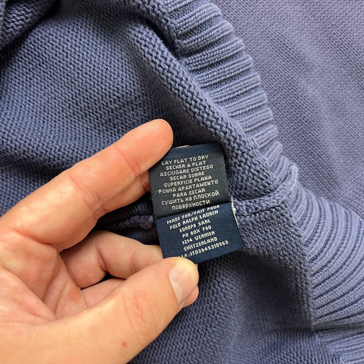 Polo Ralph Lauren Polo Jeans Ralph Lauren Mini Logo Knit Sweater Size US L / EU 52-54 / 3 - 7 Thumbnail