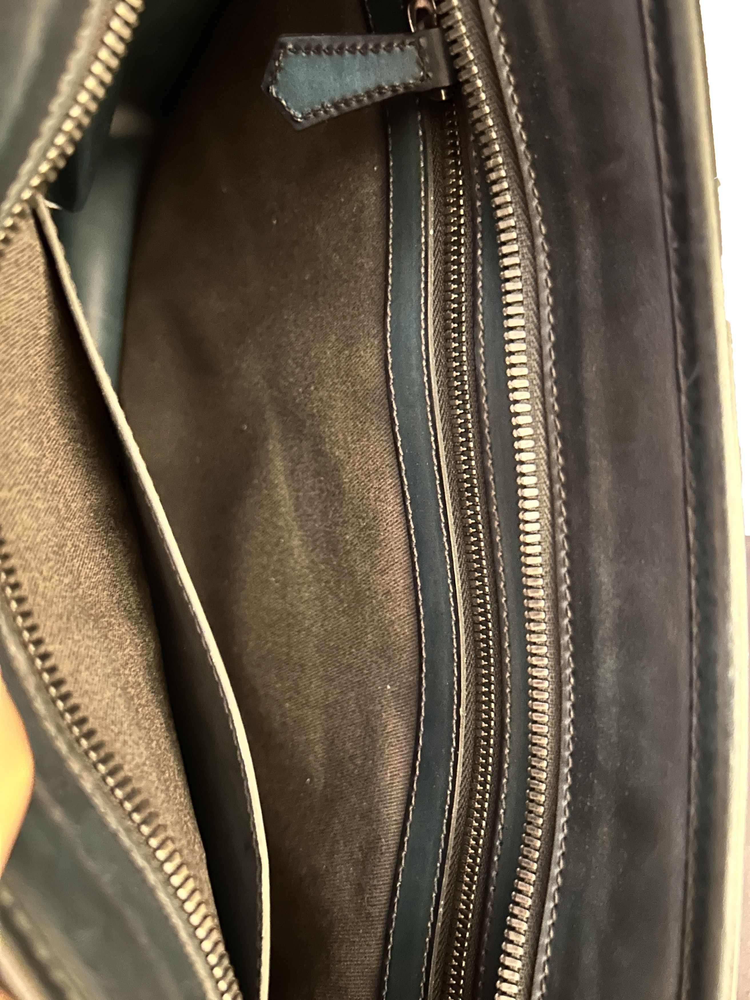 Berluti Berluti Un Jour Leather Briefcase | Dark Emerald Green Size ONE SIZE - 6 Thumbnail