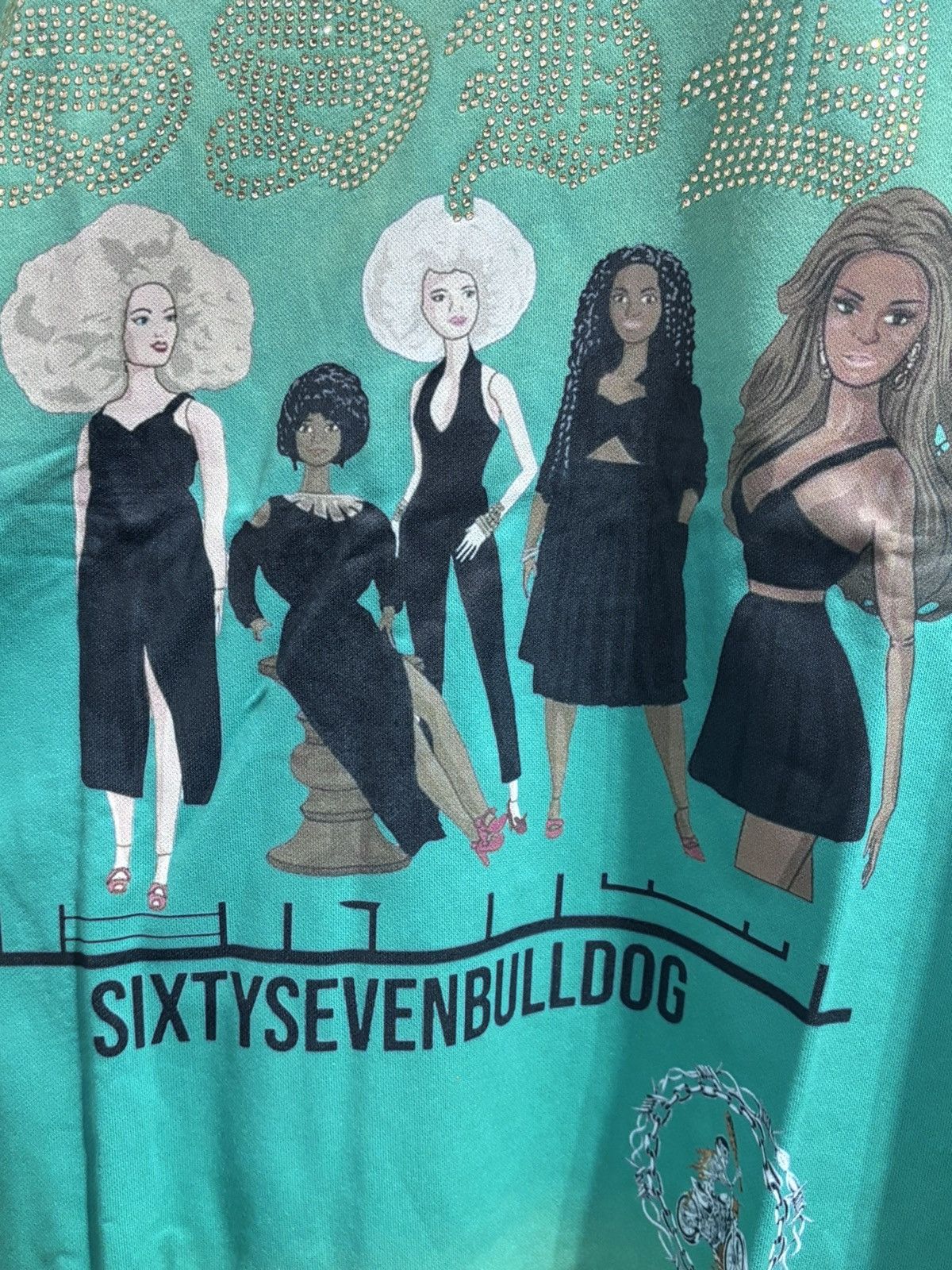 Designer SSBD DOLL GREEN TEE Size US L / EU 52-54 / 3 - 3 Thumbnail