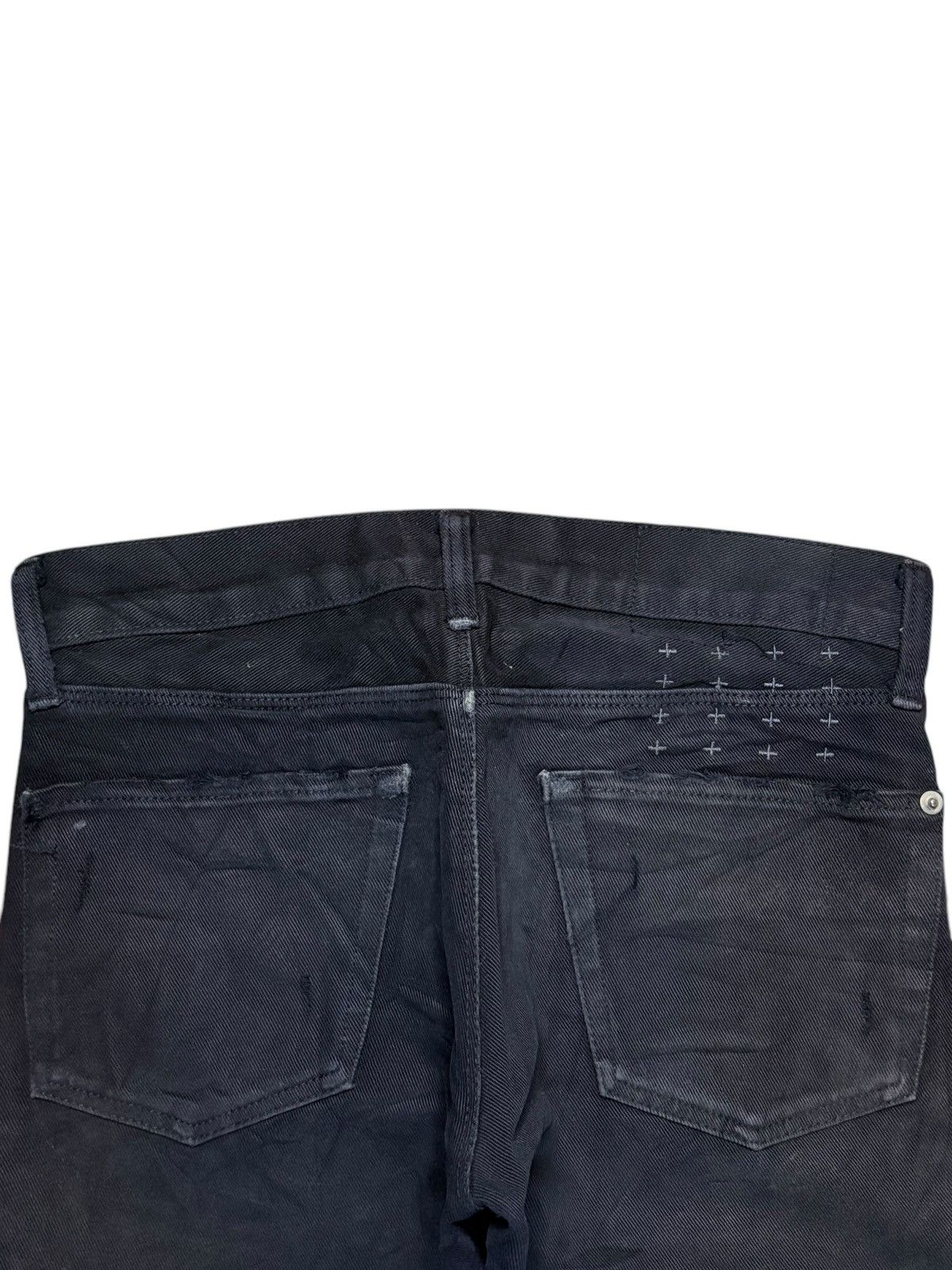 Ksubi Vintage Ksubi Button Fly Faded Wash Distressed Jeans Size US 30 / EU 46 - 8 Thumbnail