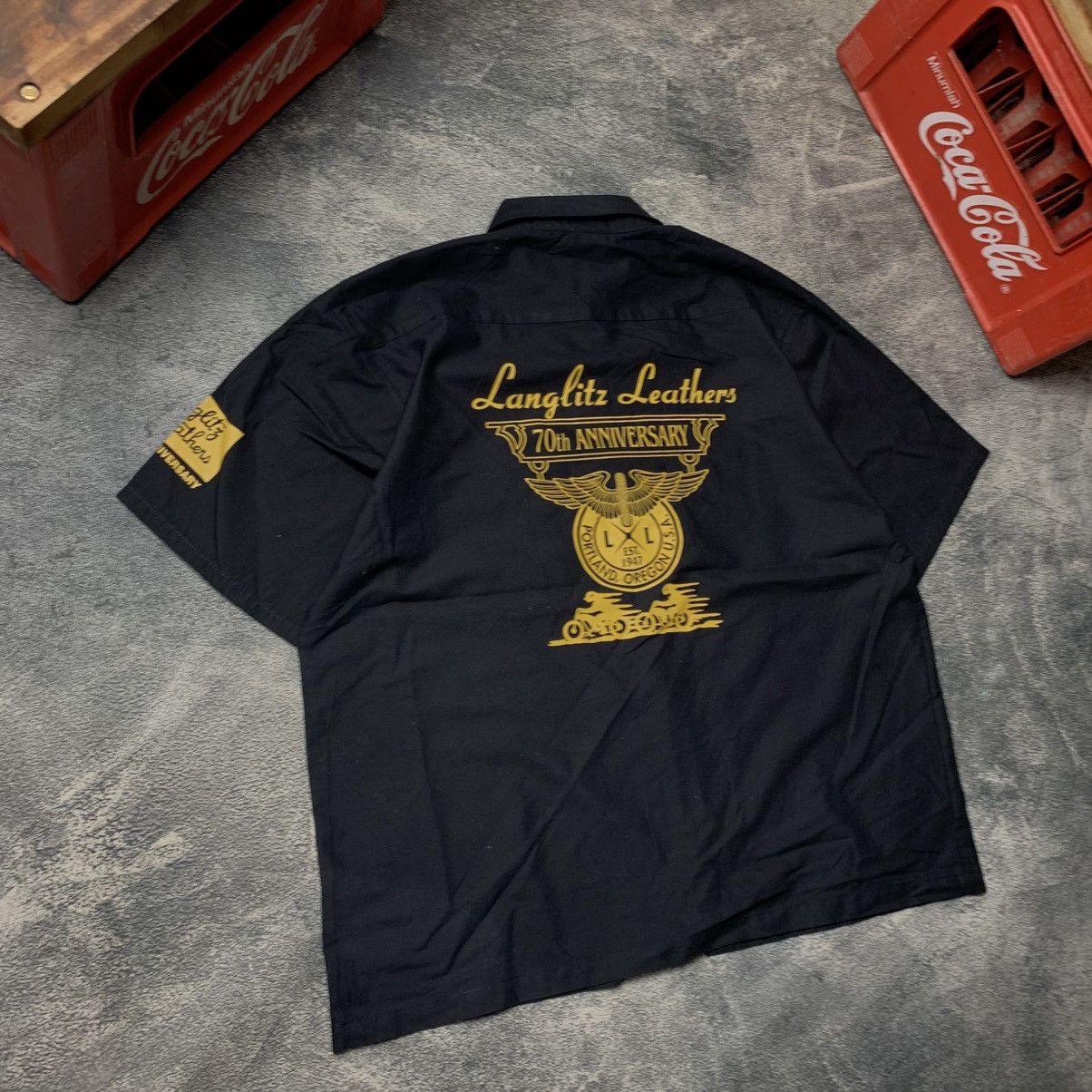 Langlitz Leathers 70th Anniversary Button Up Shirt