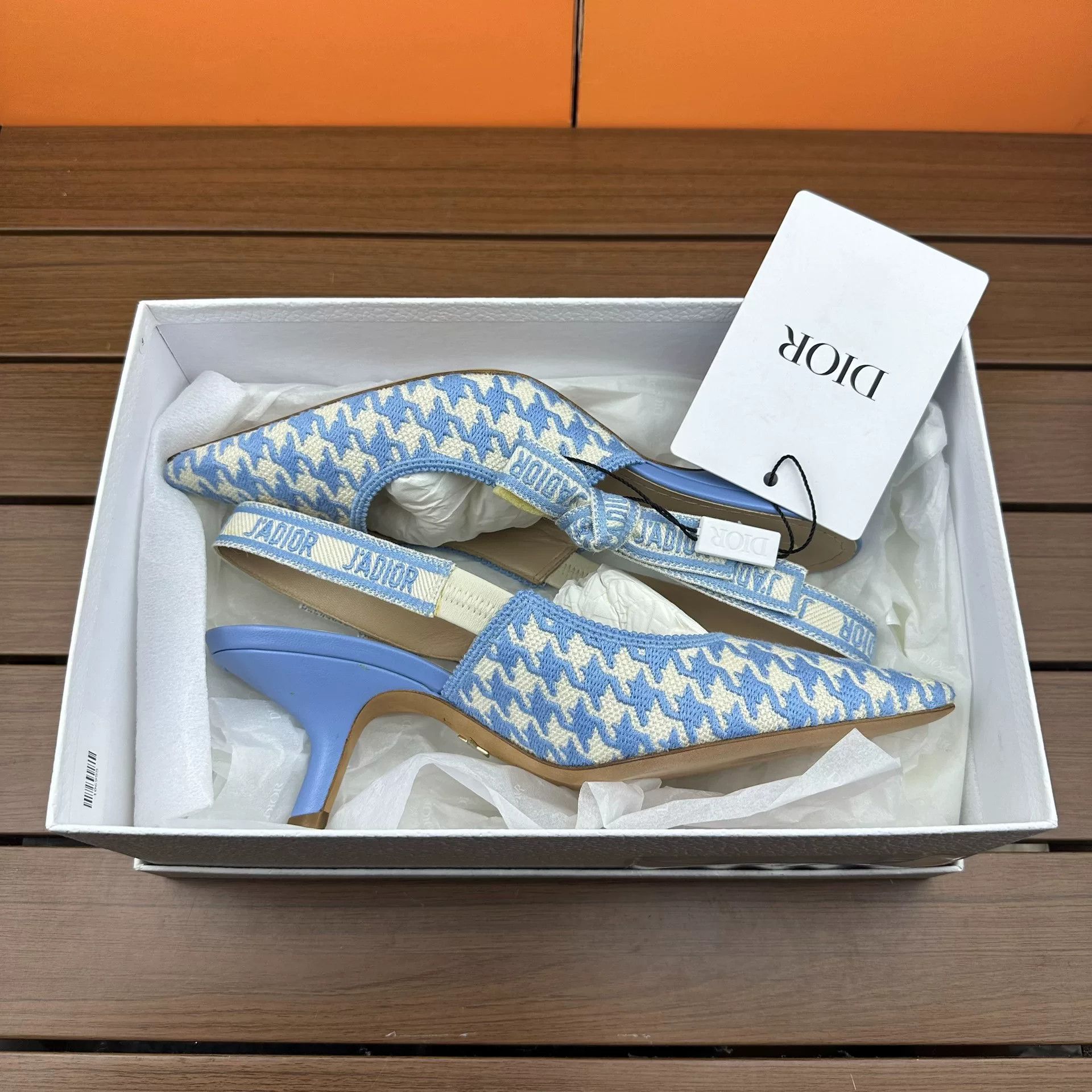 Dior Dior Blue Lowtop Sneakers it_37-5 Women Size US 7.5 / IT 37.5 - 1 Thumbnail