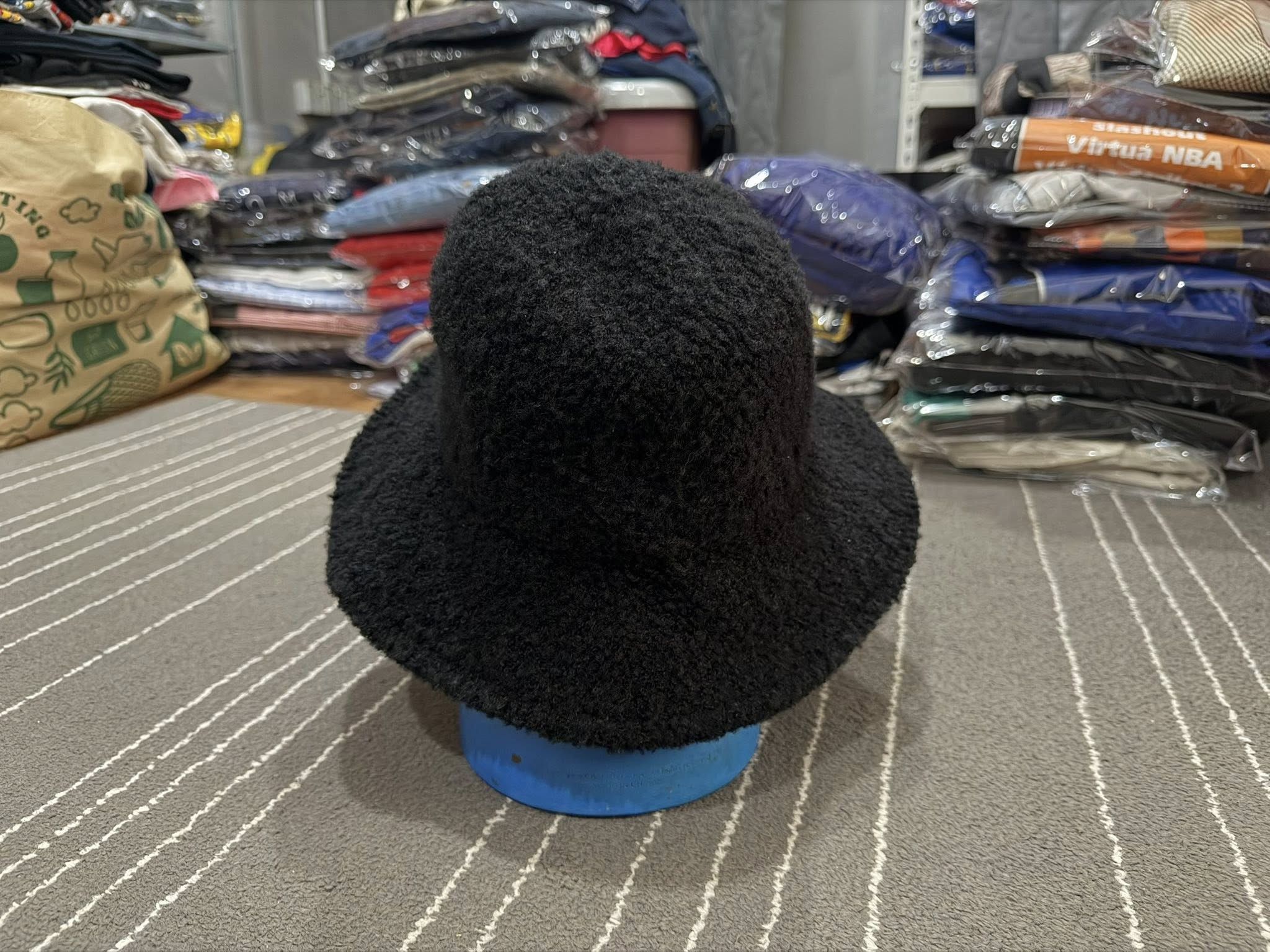 Other merlot black bucket hat wool 58 cm Size ONE SIZE - 4 Thumbnail